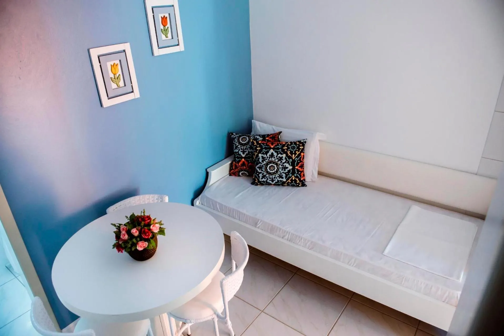 Bed in Pousada Maré Mansa