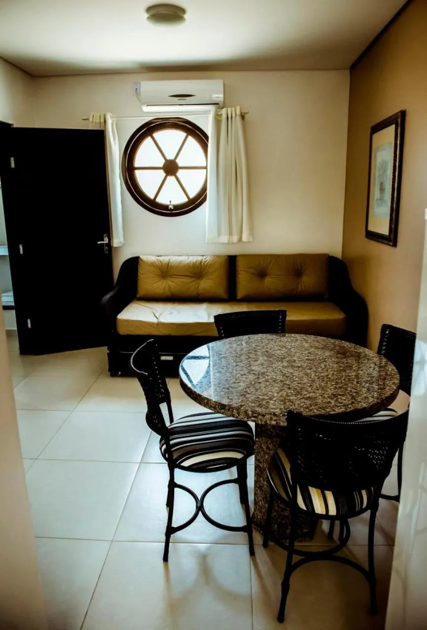 Living room in Pousada Maré Mansa