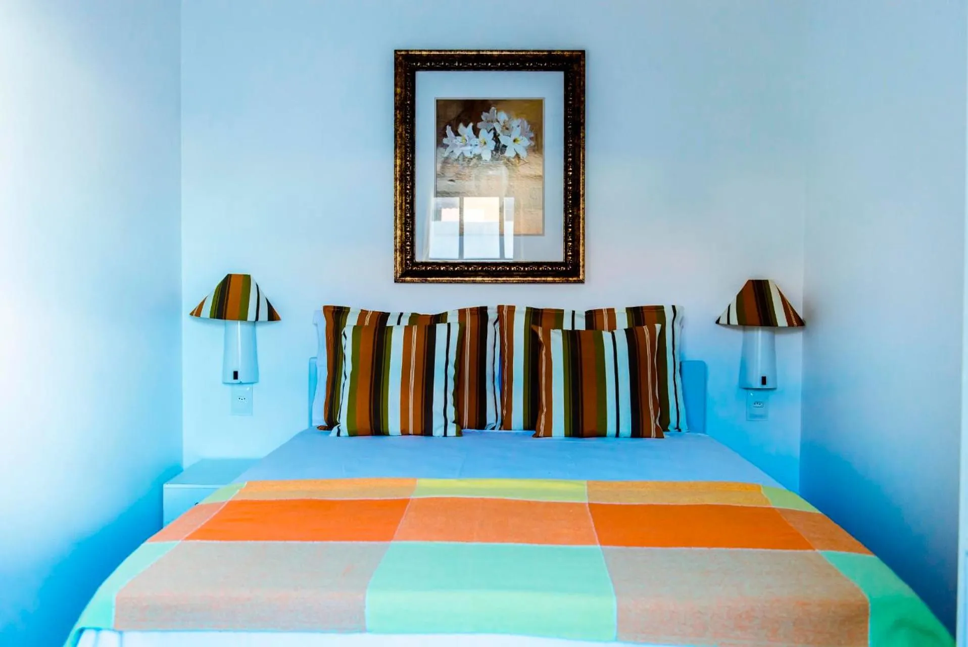 Bed in Pousada Maré Mansa