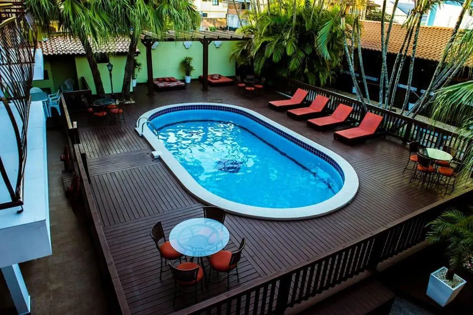 Swimming pool in Pousada Maré Mansa