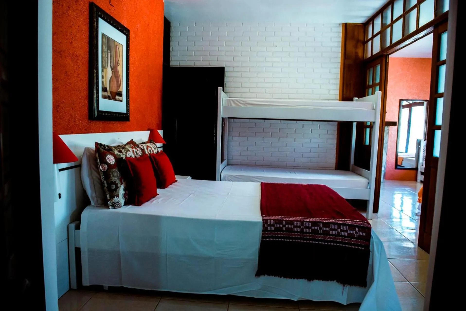 Photo of the whole room in Pousada Maré Mansa