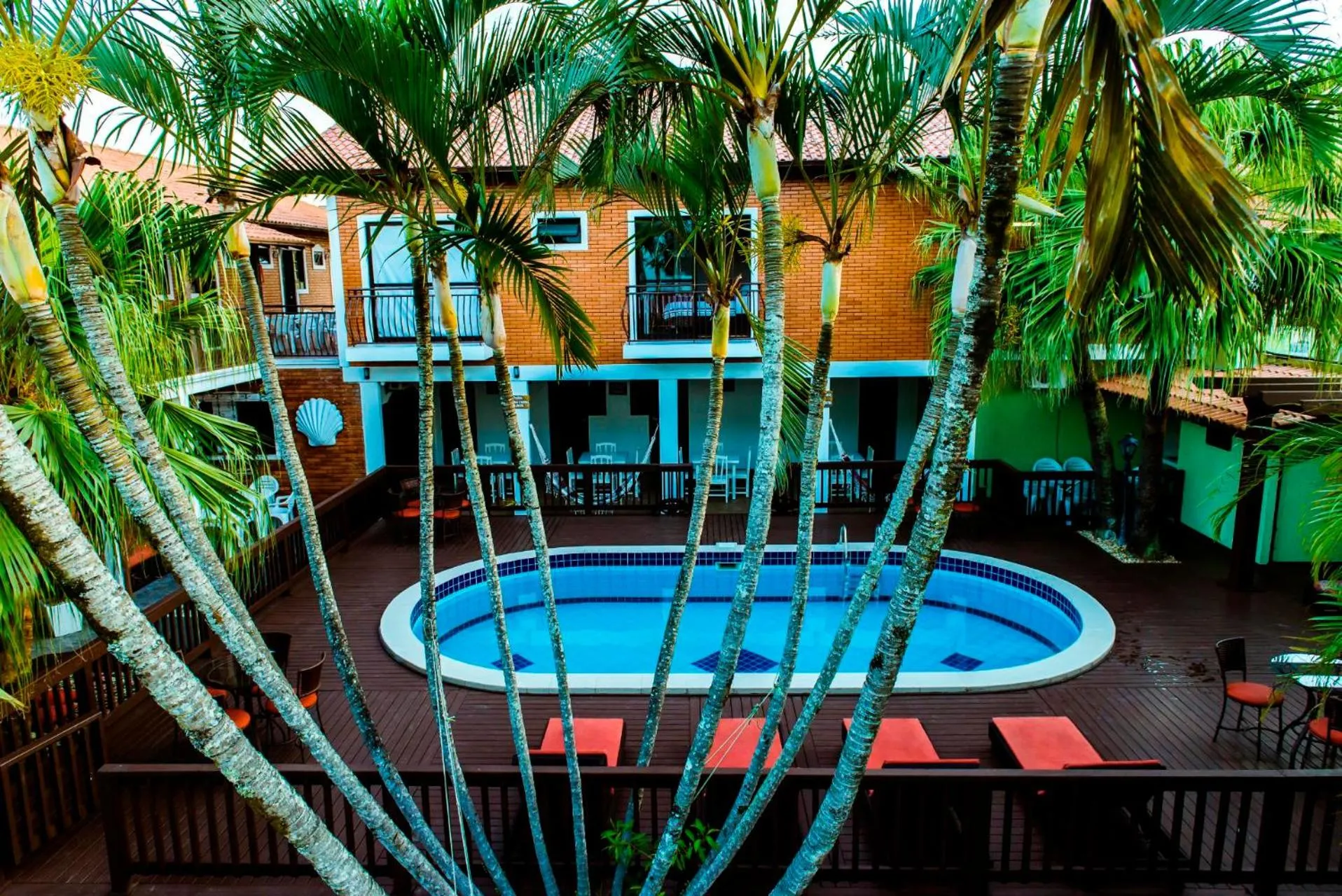 Swimming pool in Pousada Maré Mansa
