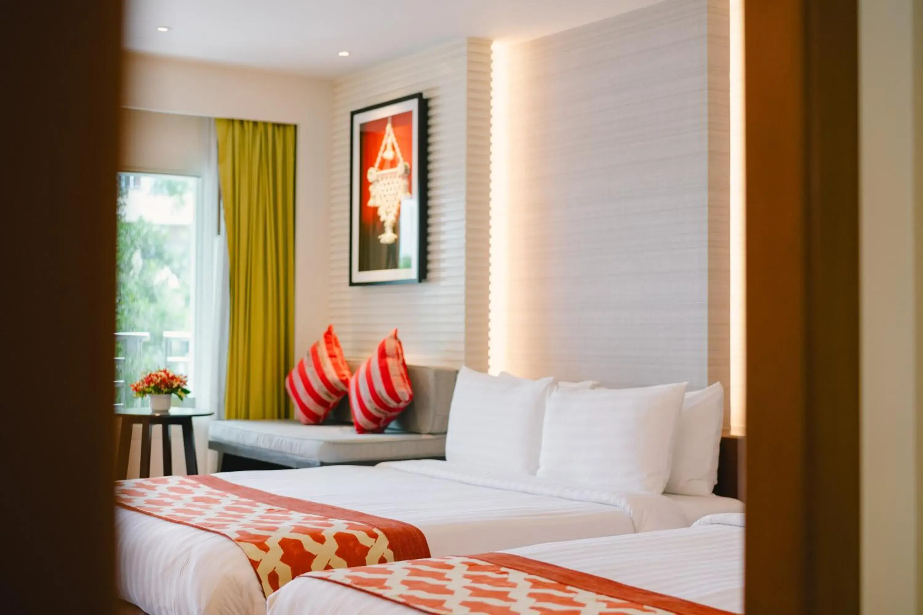 Bedroom, Bed in The Royal Paradise Hotel & Spa - SHA Extra Plus Bedroom, Bed in The Royal Paradise Hotel & Spa - SHA Extra Plus