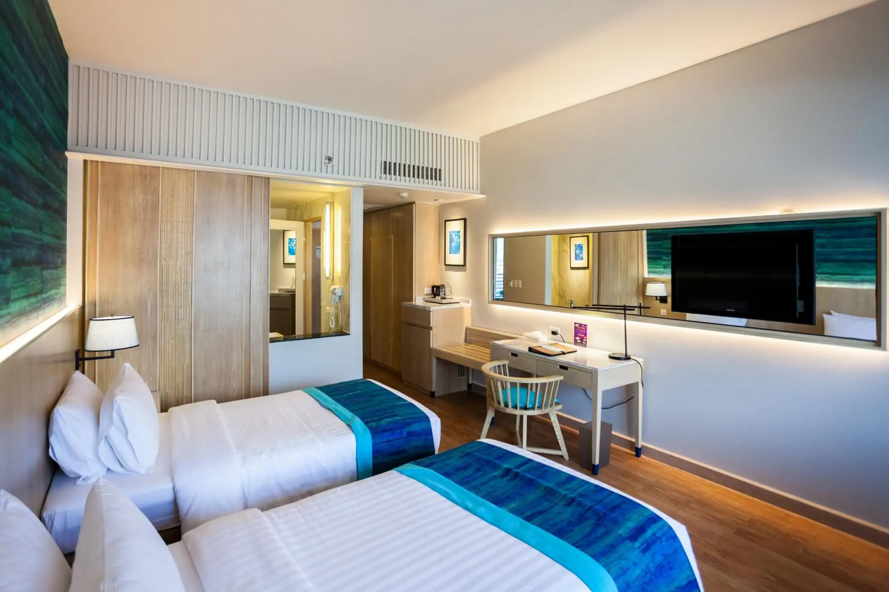 Bed in The Royal Paradise Hotel & Spa - SHA Extra Plus Bed in The Royal Paradise Hotel & Spa - SHA Extra Plus