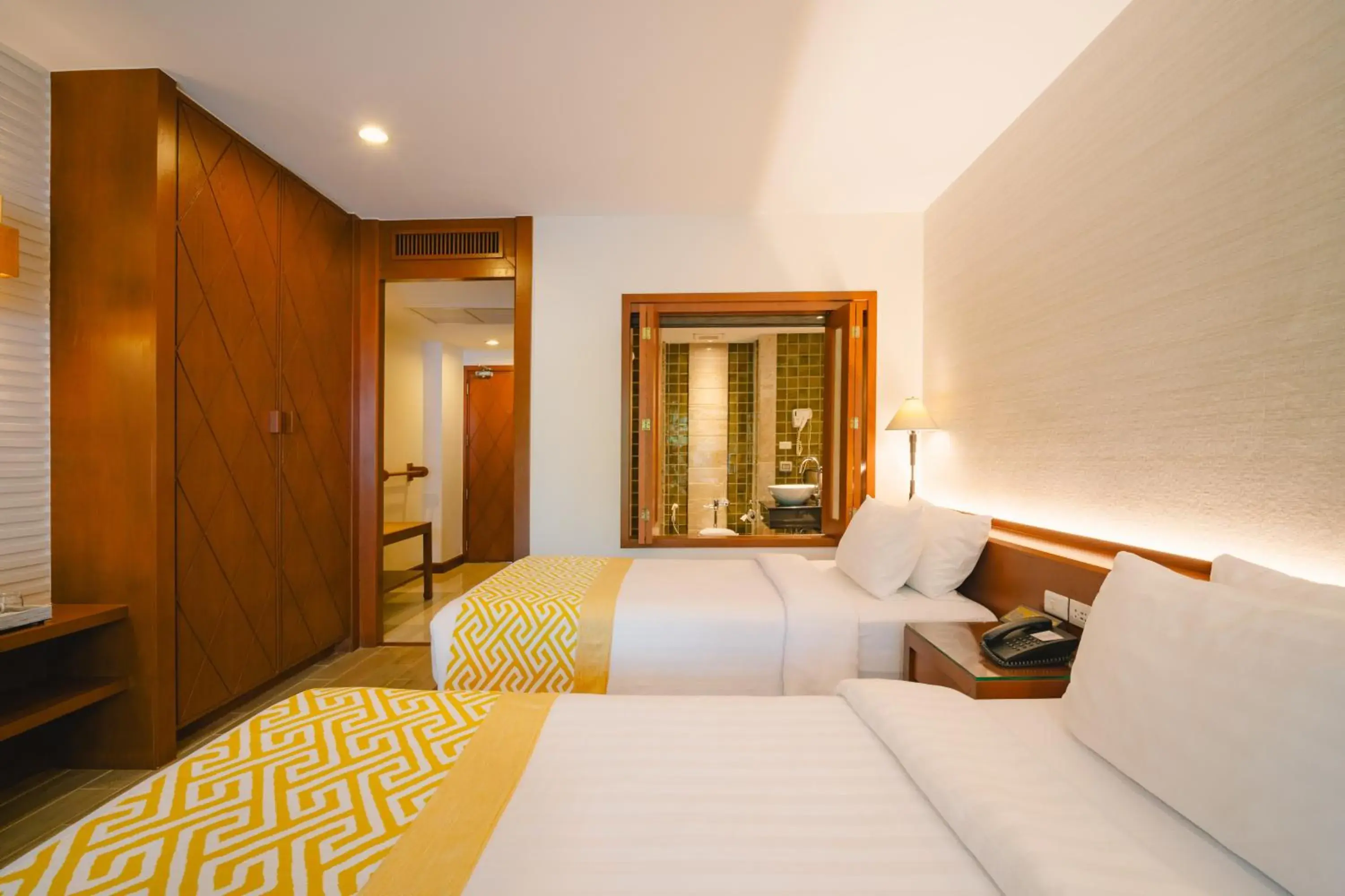 Bed in The Royal Paradise Hotel & Spa - SHA Extra Plus Bed in The Royal Paradise Hotel & Spa - SHA Extra Plus