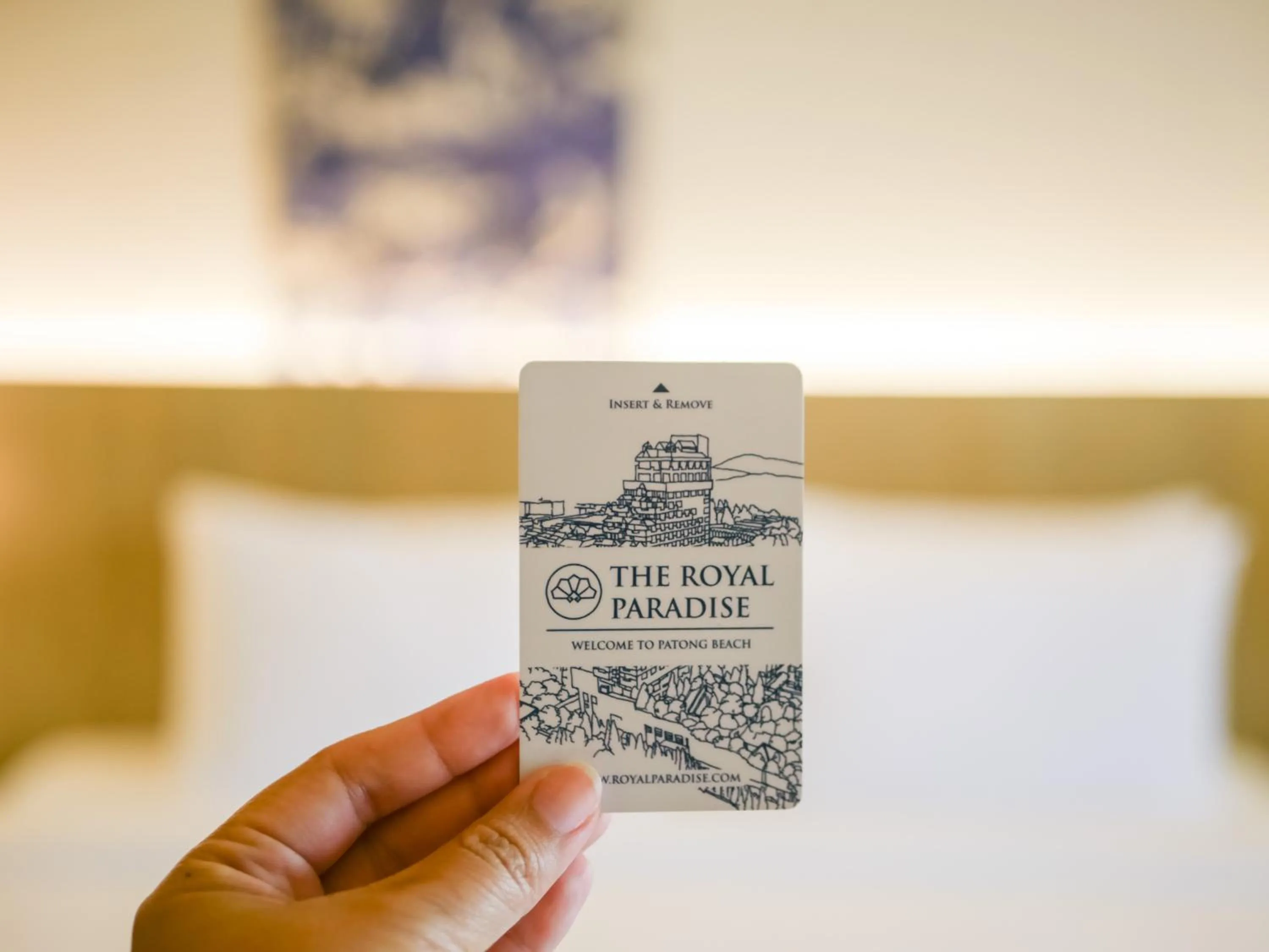 Property logo or sign, Bed in The Royal Paradise Hotel & Spa - SHA Extra Plus