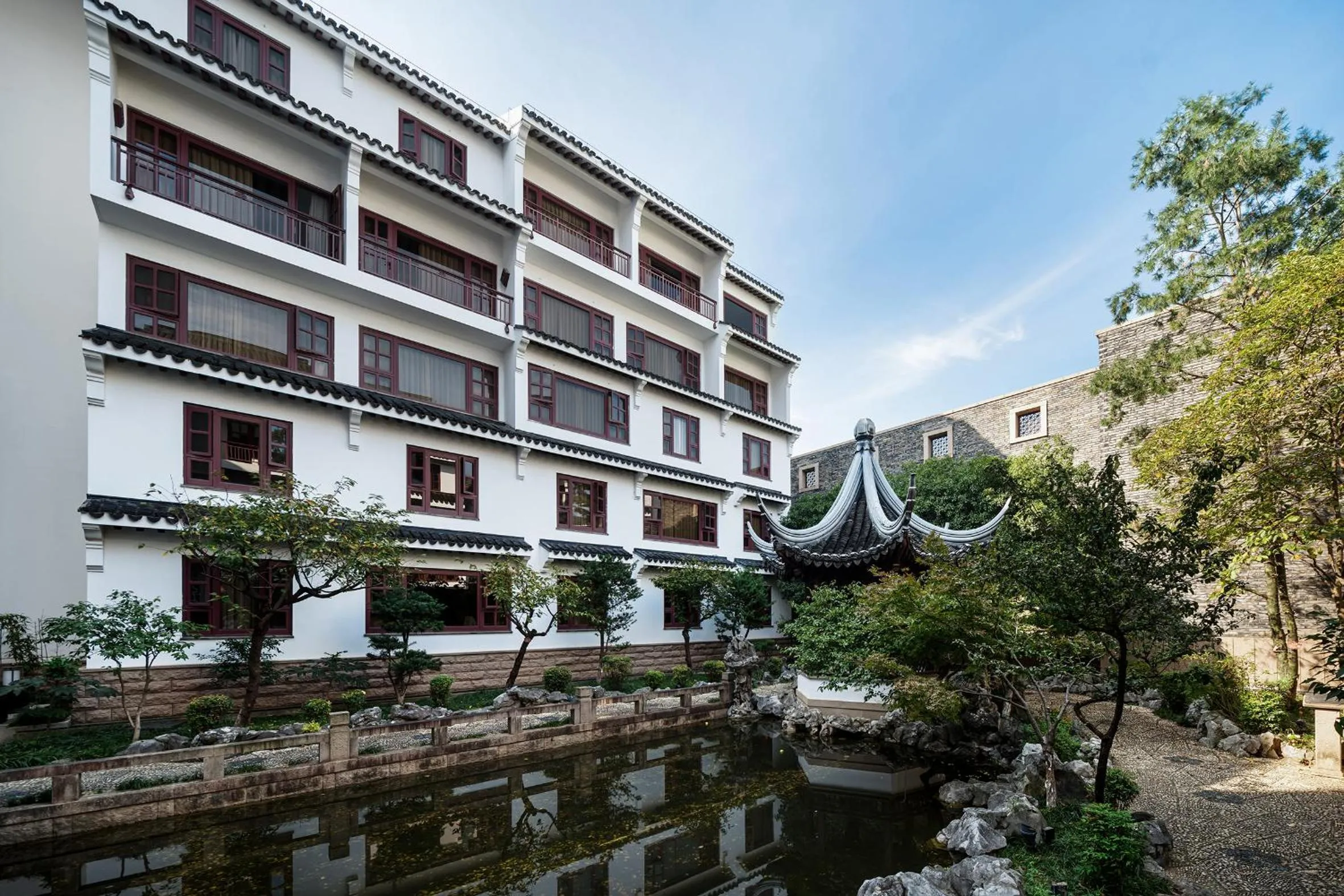 Garden in Pan Pacific Suzhou -Including unlimited access to the 4A-level Panmen Scenic Area