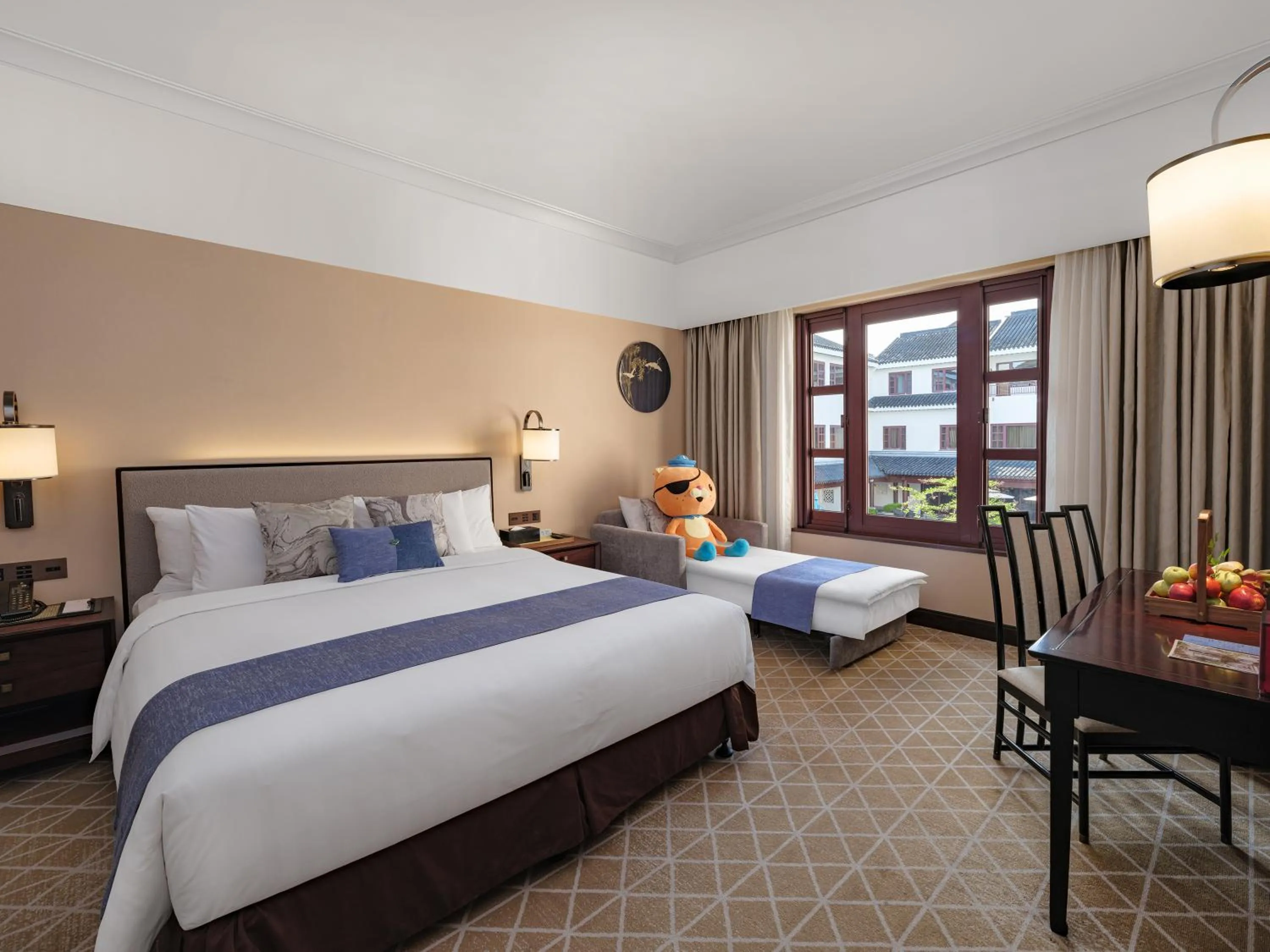 Photo of the whole room, Bed in Pan Pacific Suzhou -Including unlimited access to the 4A-level Panmen Scenic Area