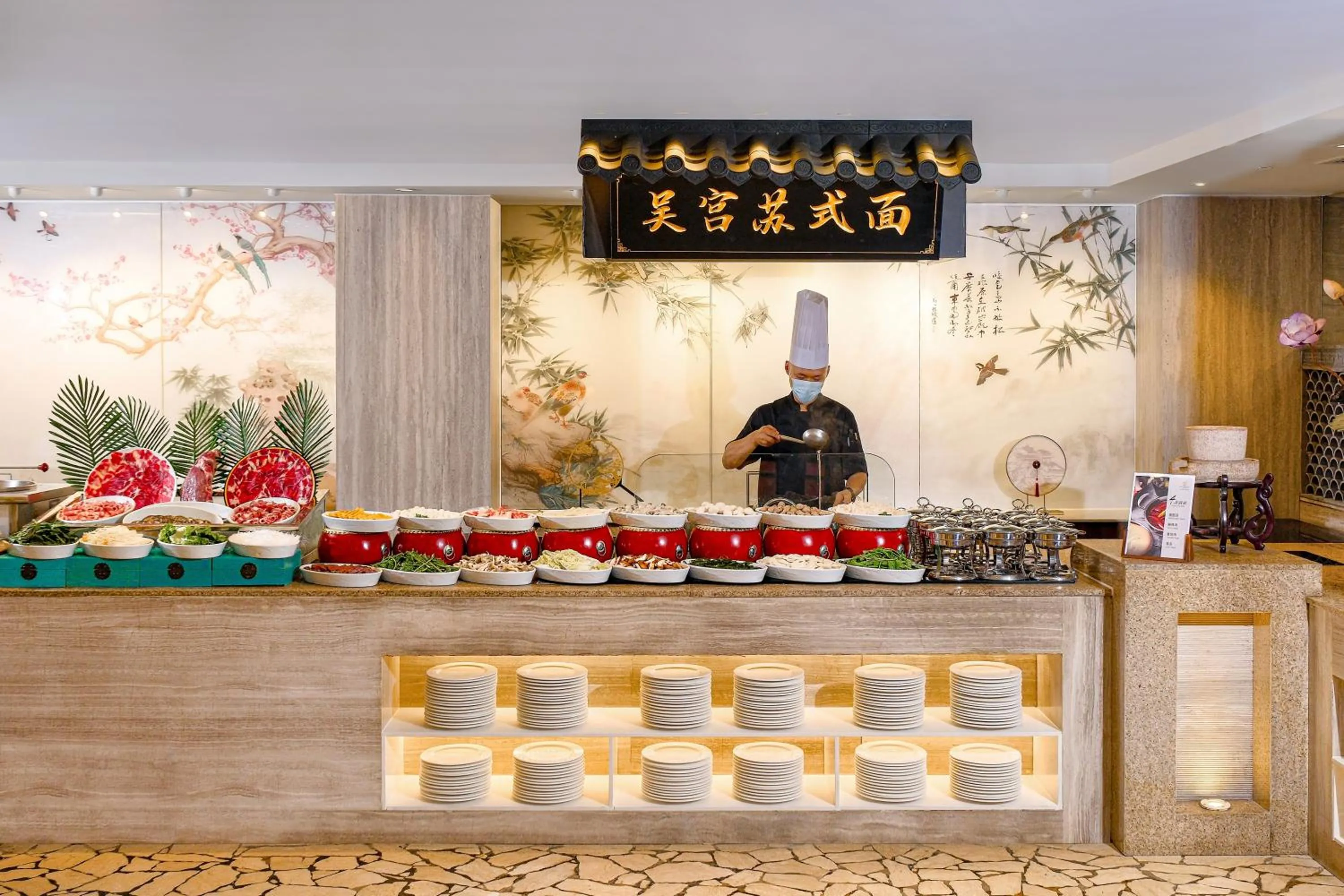 Breakfast in Pan Pacific Suzhou -Including unlimited access to the 4A-level Panmen Scenic Area