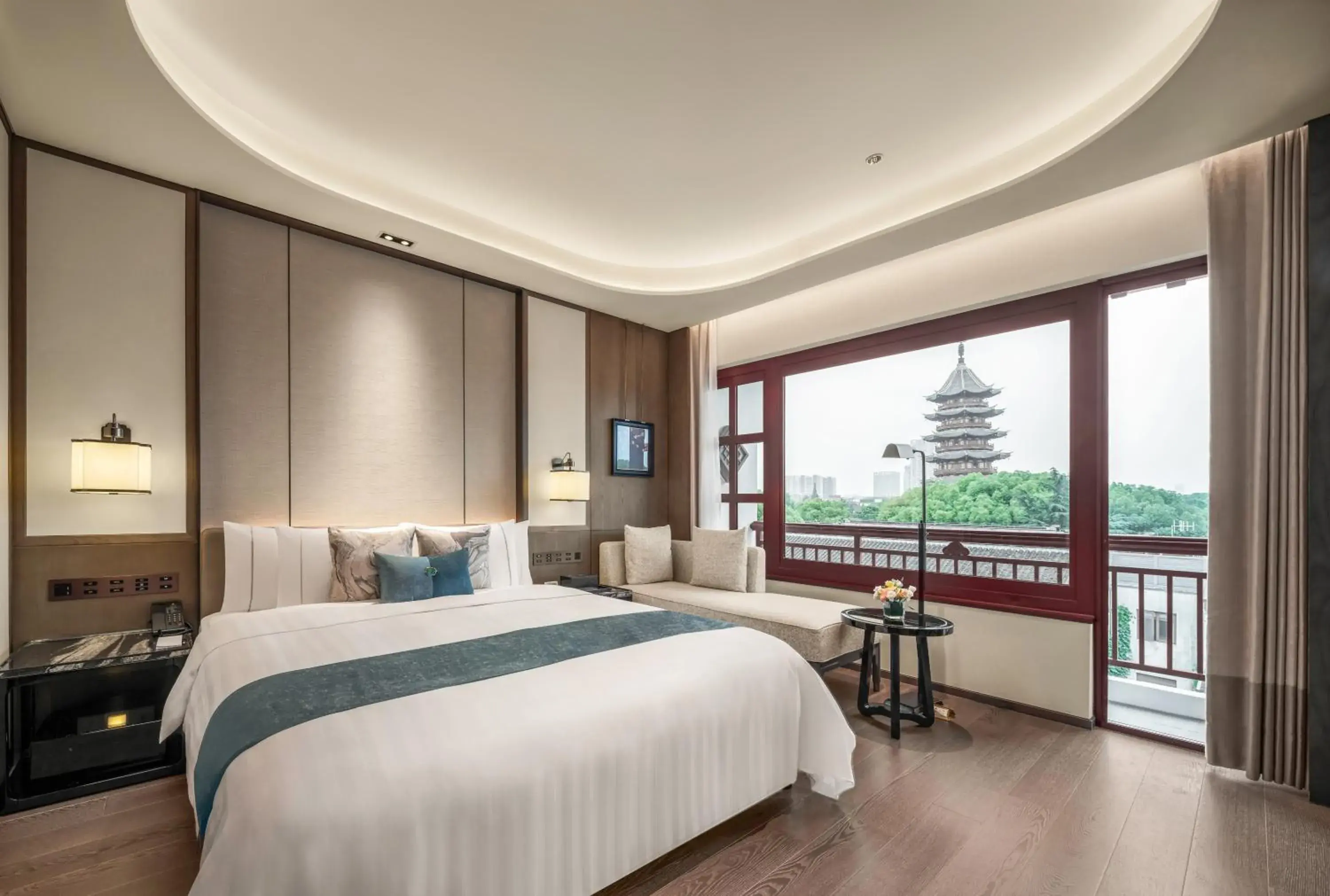 Natural landscape, Bed in Pan Pacific Suzhou -Including unlimited access to the 4A-level Panmen Scenic Area Natural landscape, Bed in Pan Pacific Suzhou -Including unlimited access to the 4A-level Panmen Scenic Area