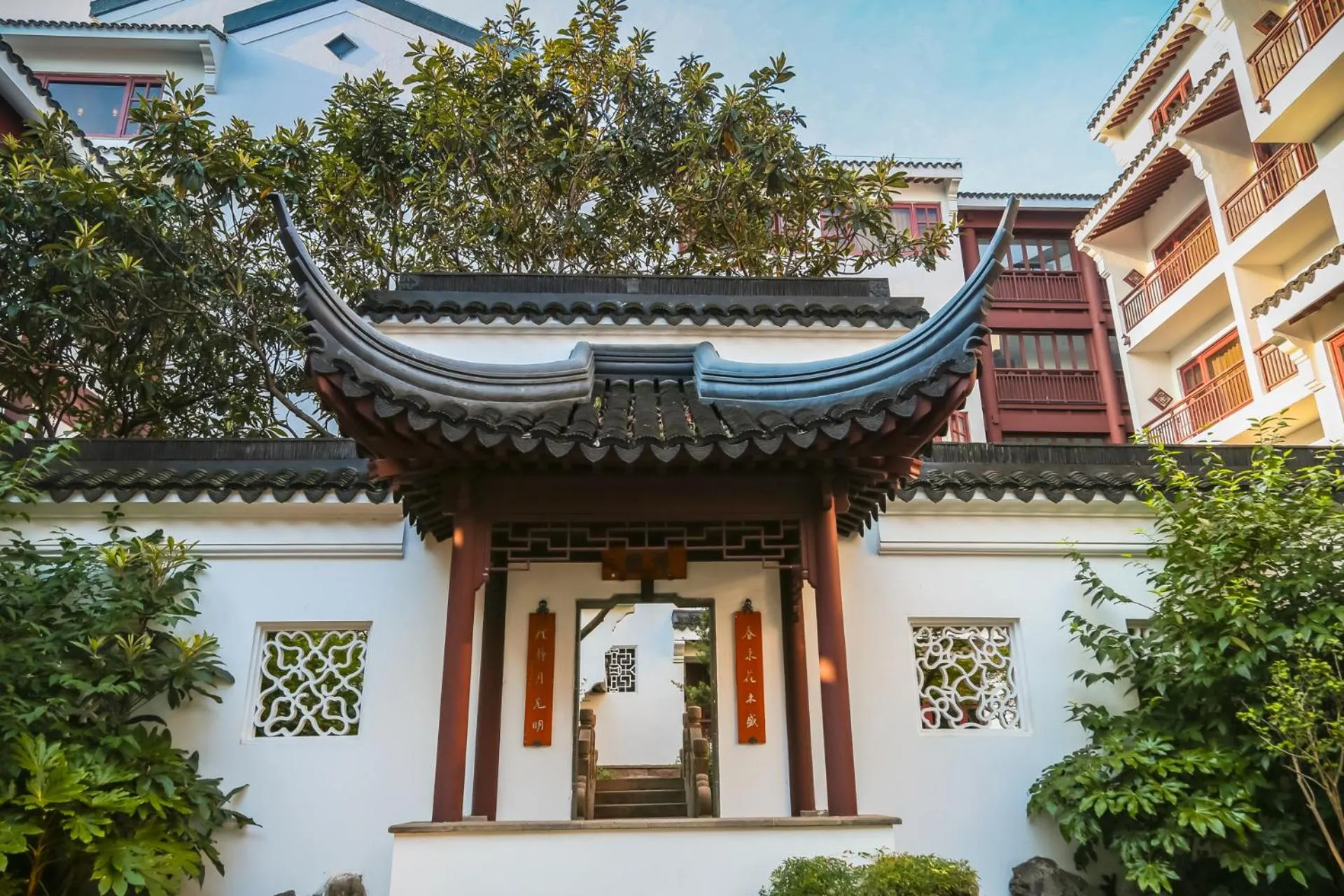 Garden in Pan Pacific Suzhou -Including unlimited access to the 4A-level Panmen Scenic Area