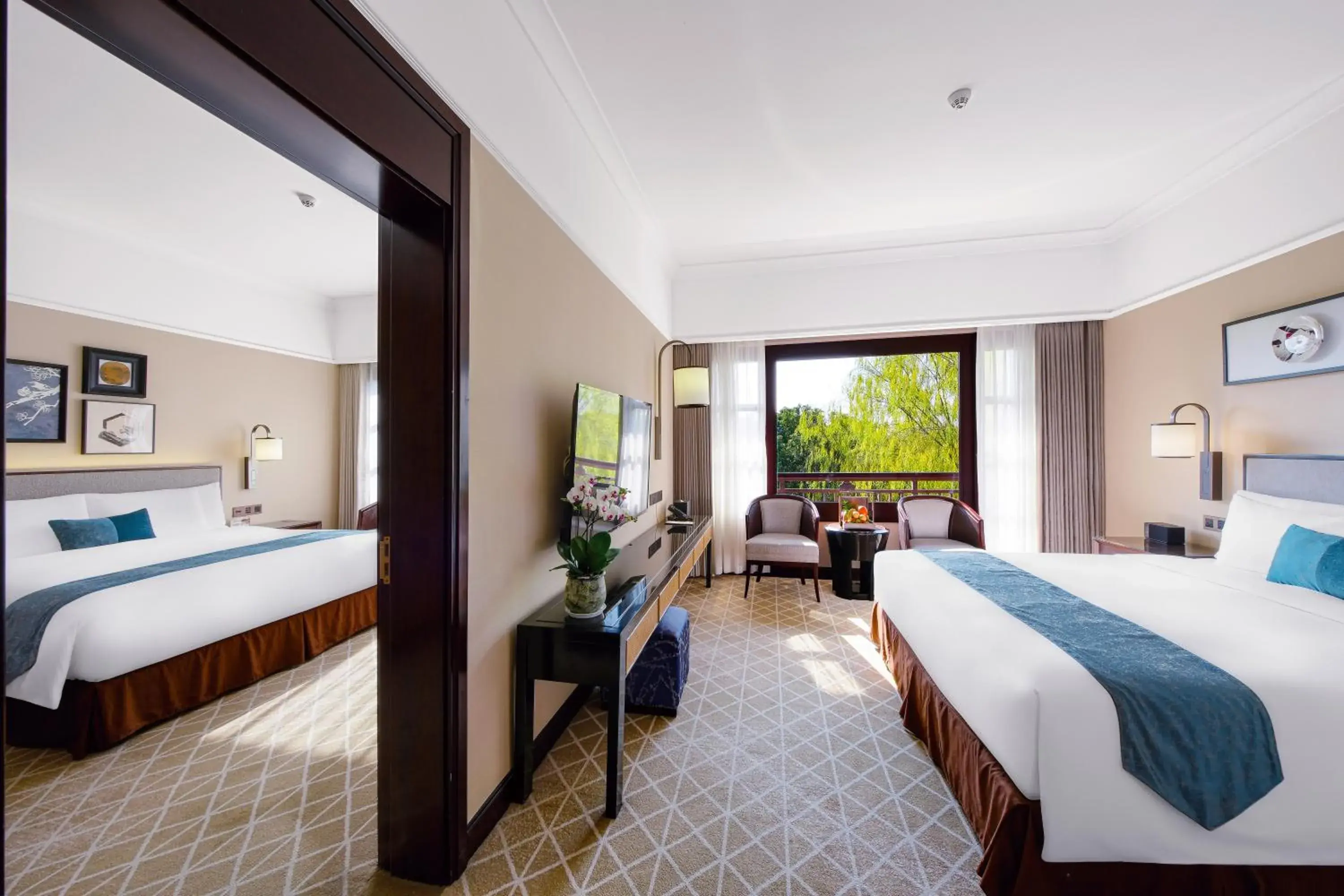 Photo of the whole room, Bed in Pan Pacific Suzhou Photo of the whole room, Bed in Pan Pacific Suzhou