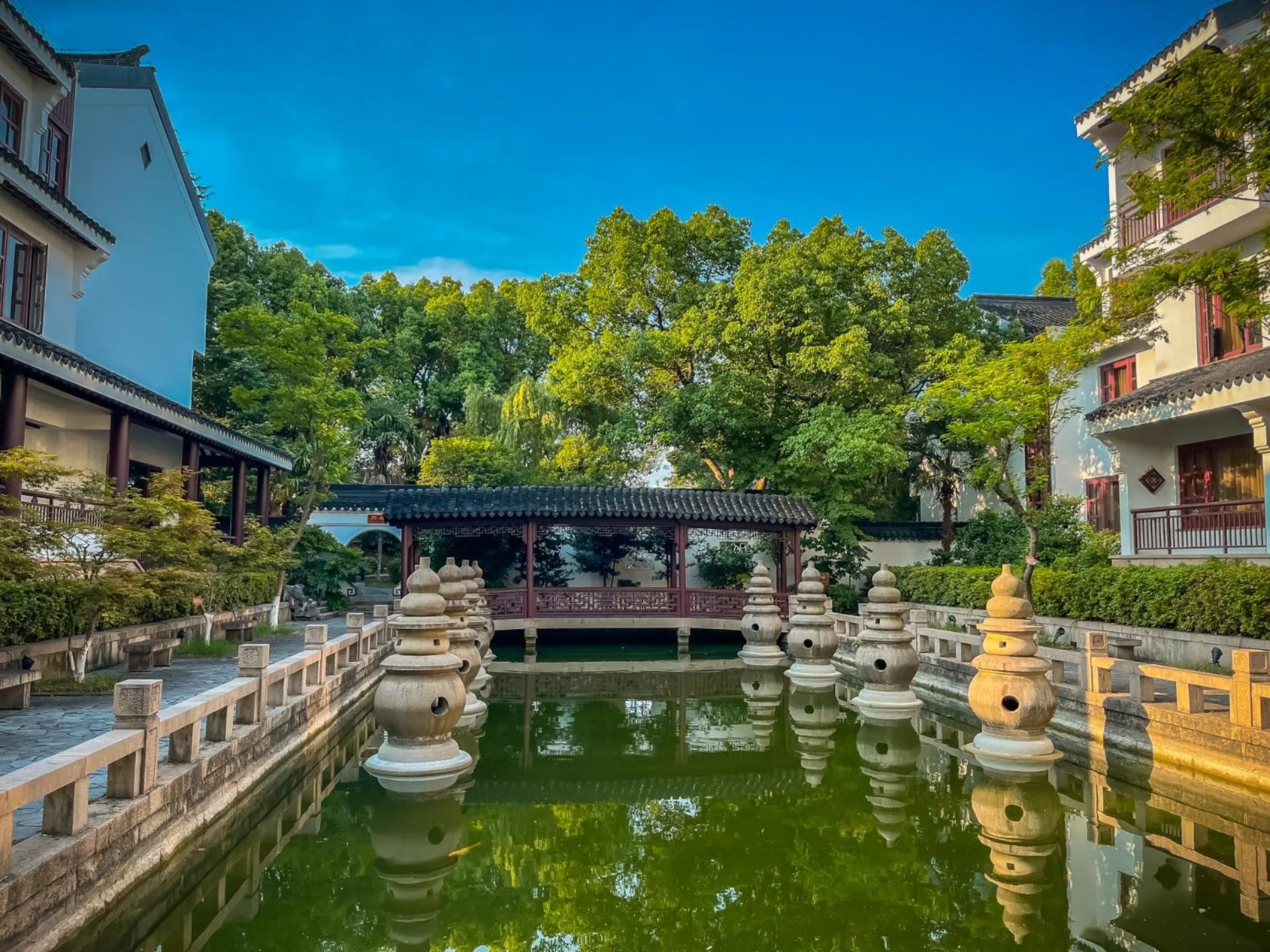 Garden in Pan Pacific Suzhou -Including unlimited access to the 4A-level Panmen Scenic Area