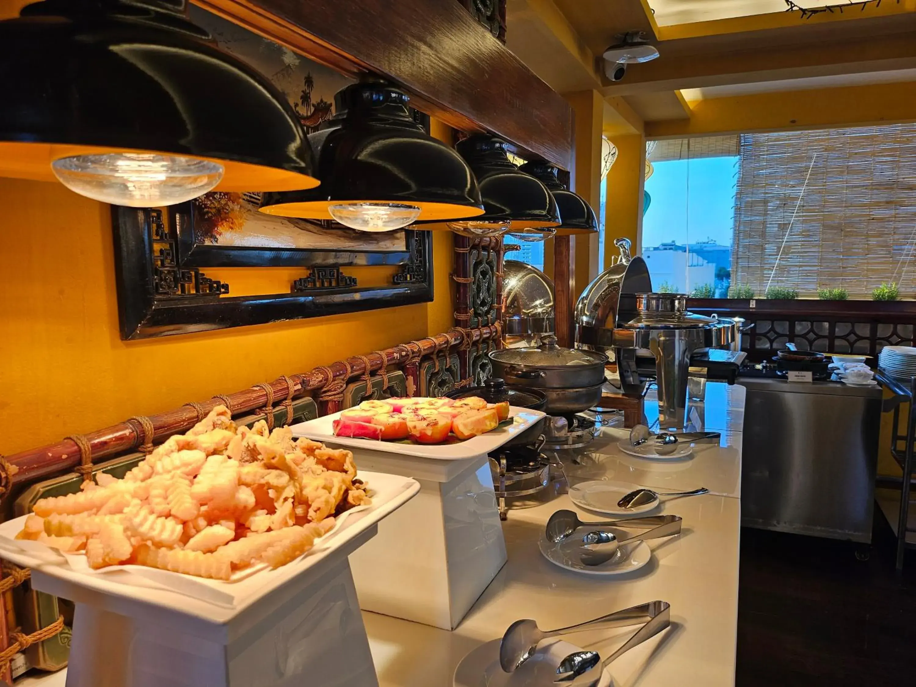 Breakfast in Duc Vuong Saigon Hotel - Bui Vien Breakfast in Duc Vuong Saigon Hotel - Bui Vien