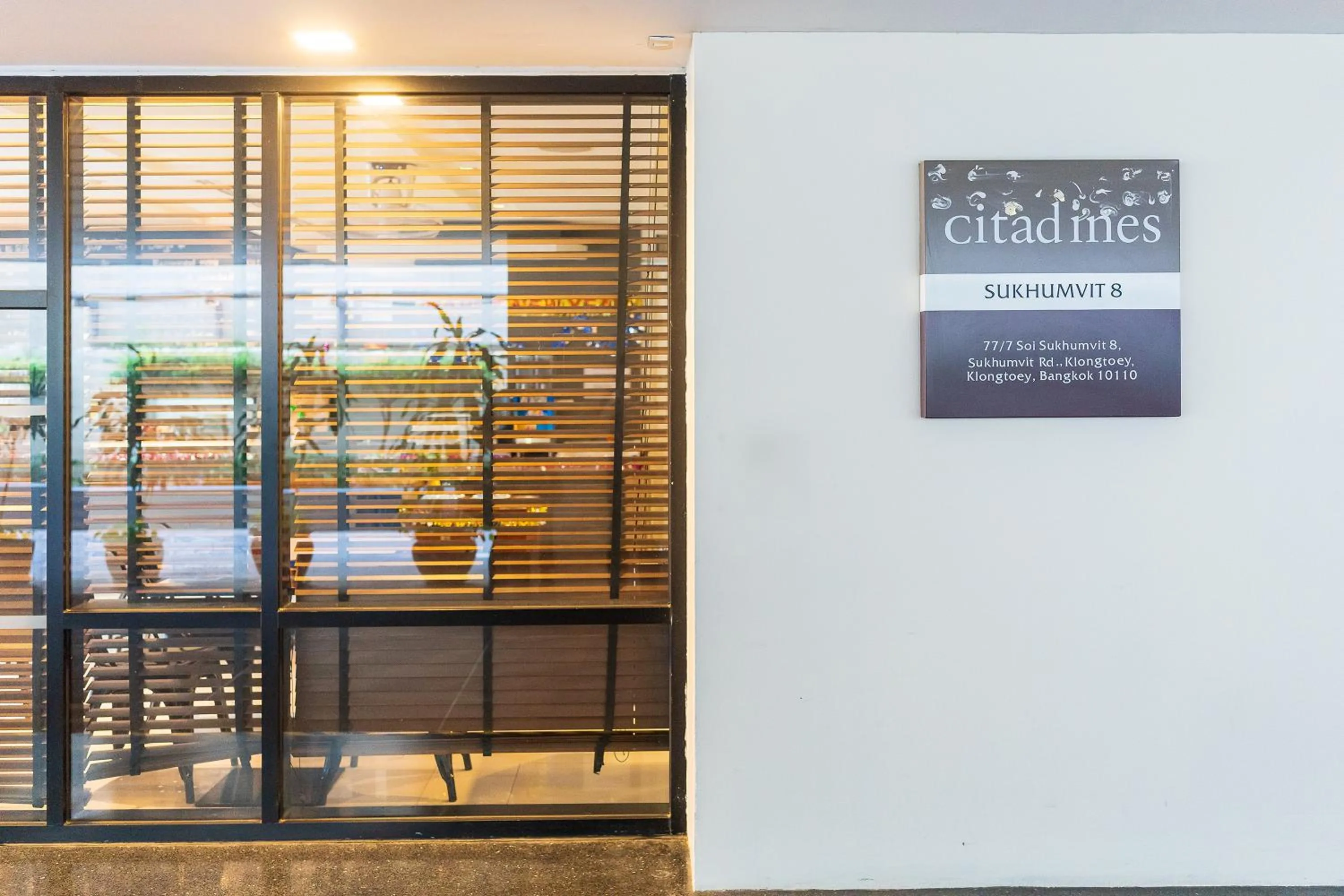 Facade/entrance in Citadines Sukhumvit 8 Bangkok