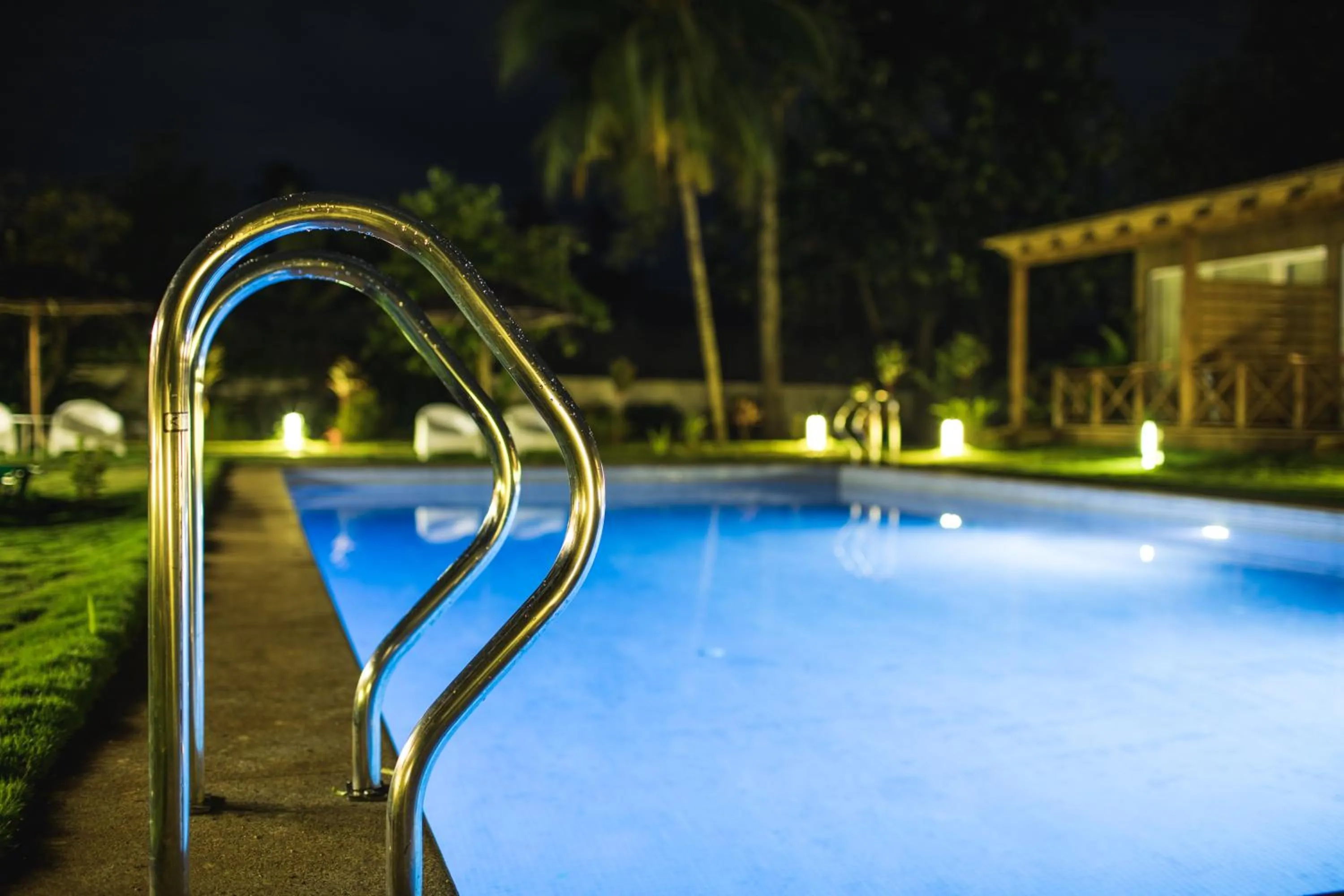 Swimming pool in Roça Santo António Ecolodge
