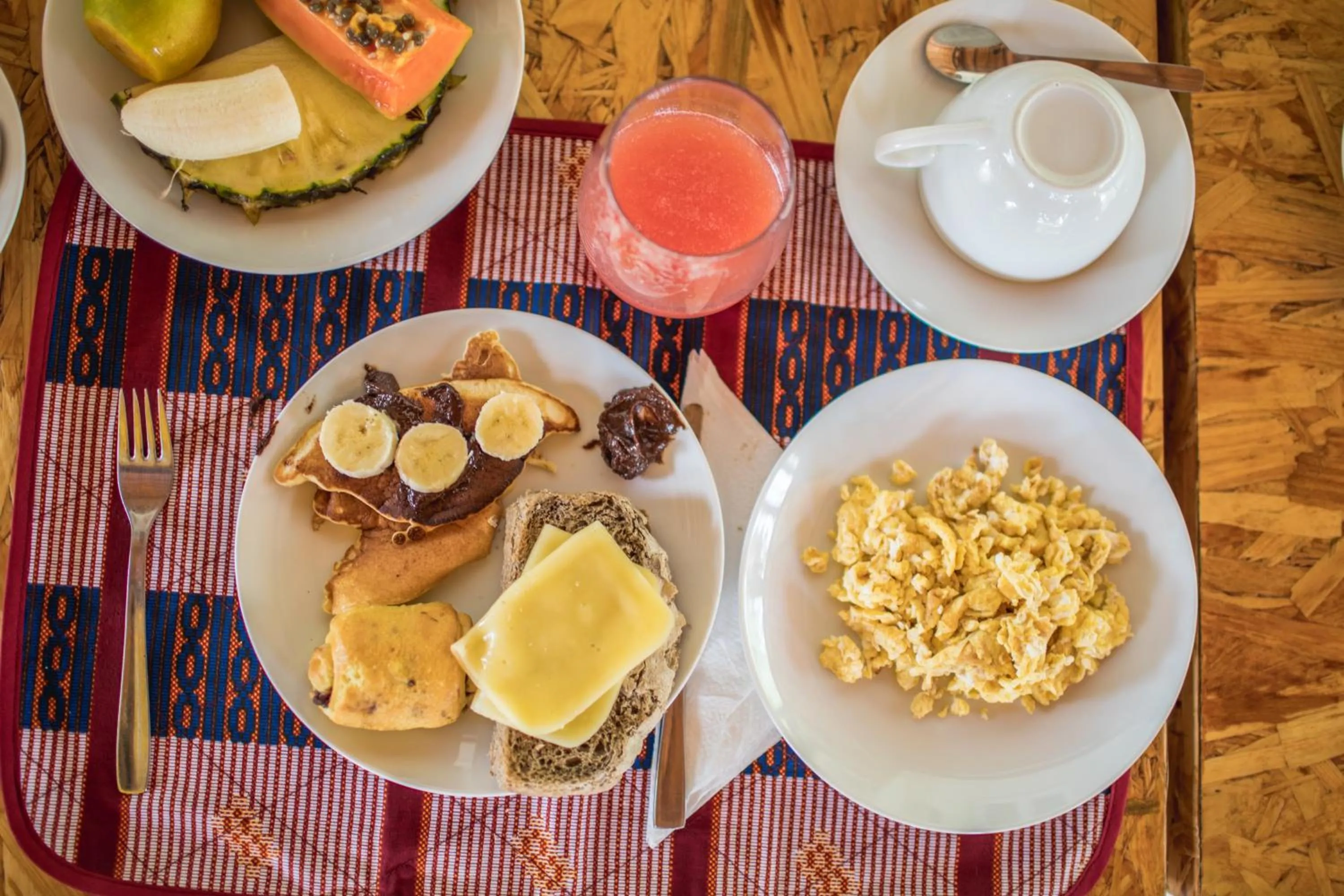 Breakfast in Roça Santo António Ecolodge