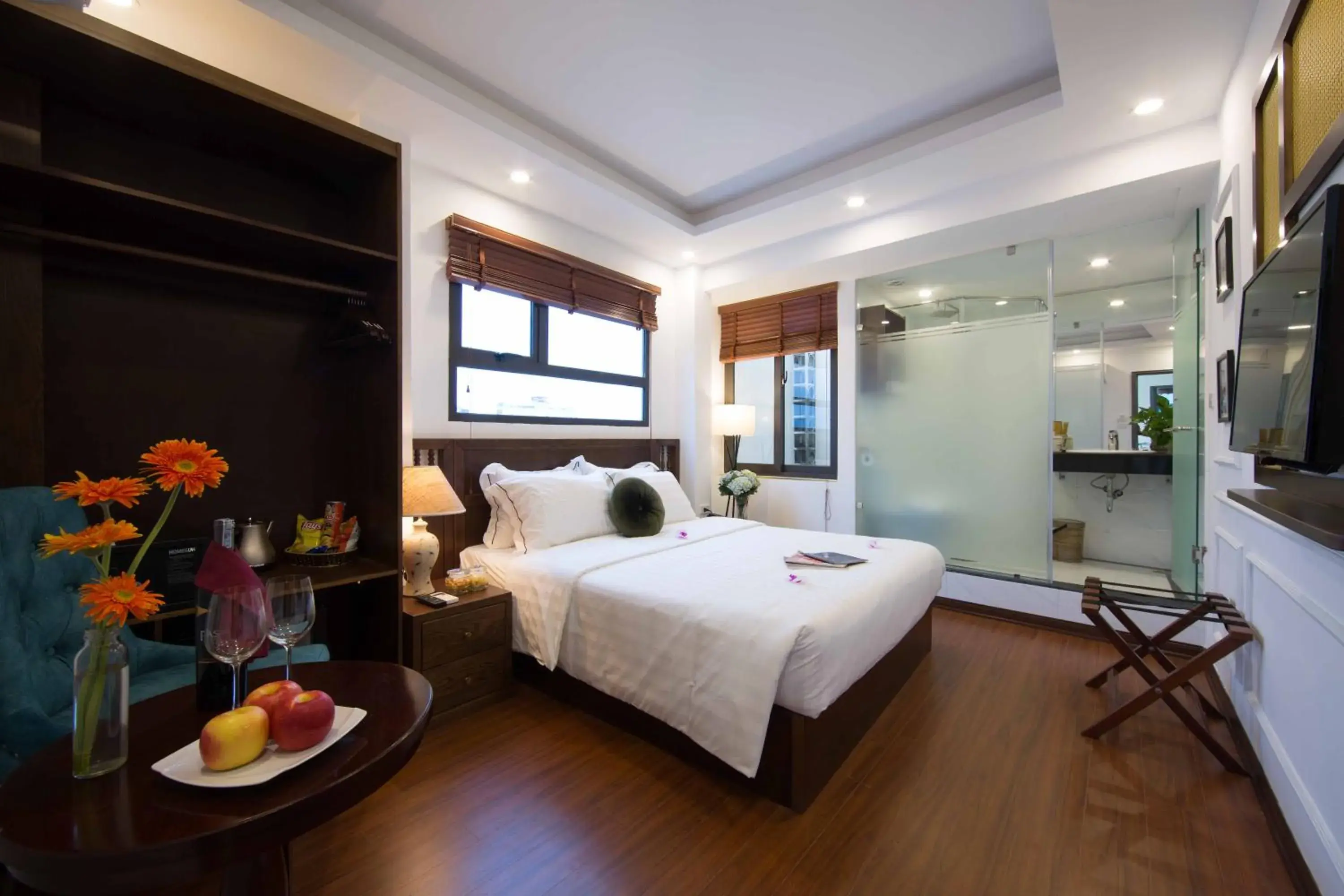 Property building, Bed in Hanoi Amber Hotel Property building, Bed in Hanoi Amber Hotel