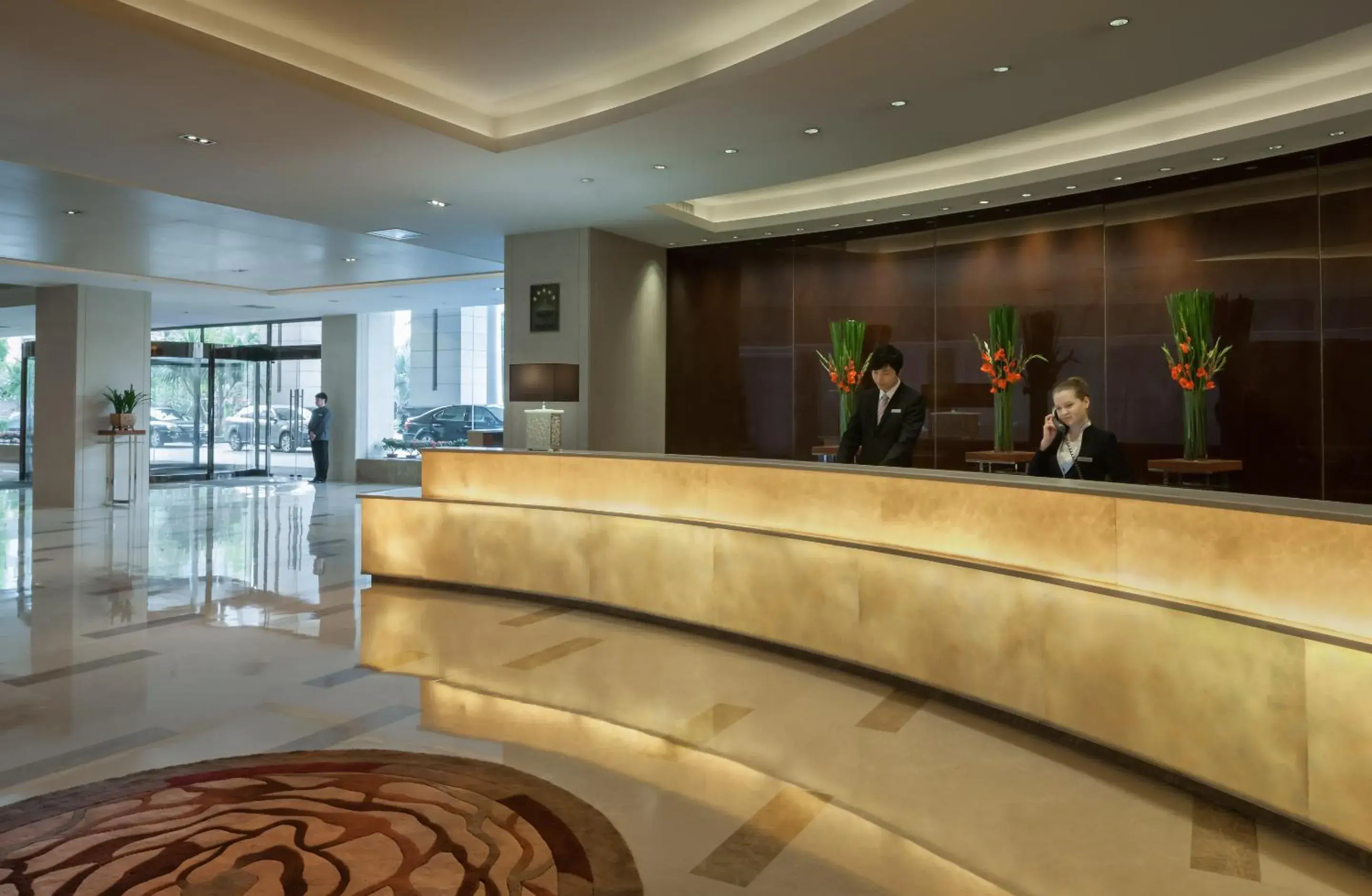 Lobby or reception in Marco Polo Jin Jiang Lobby or reception in Marco Polo Jin Jiang