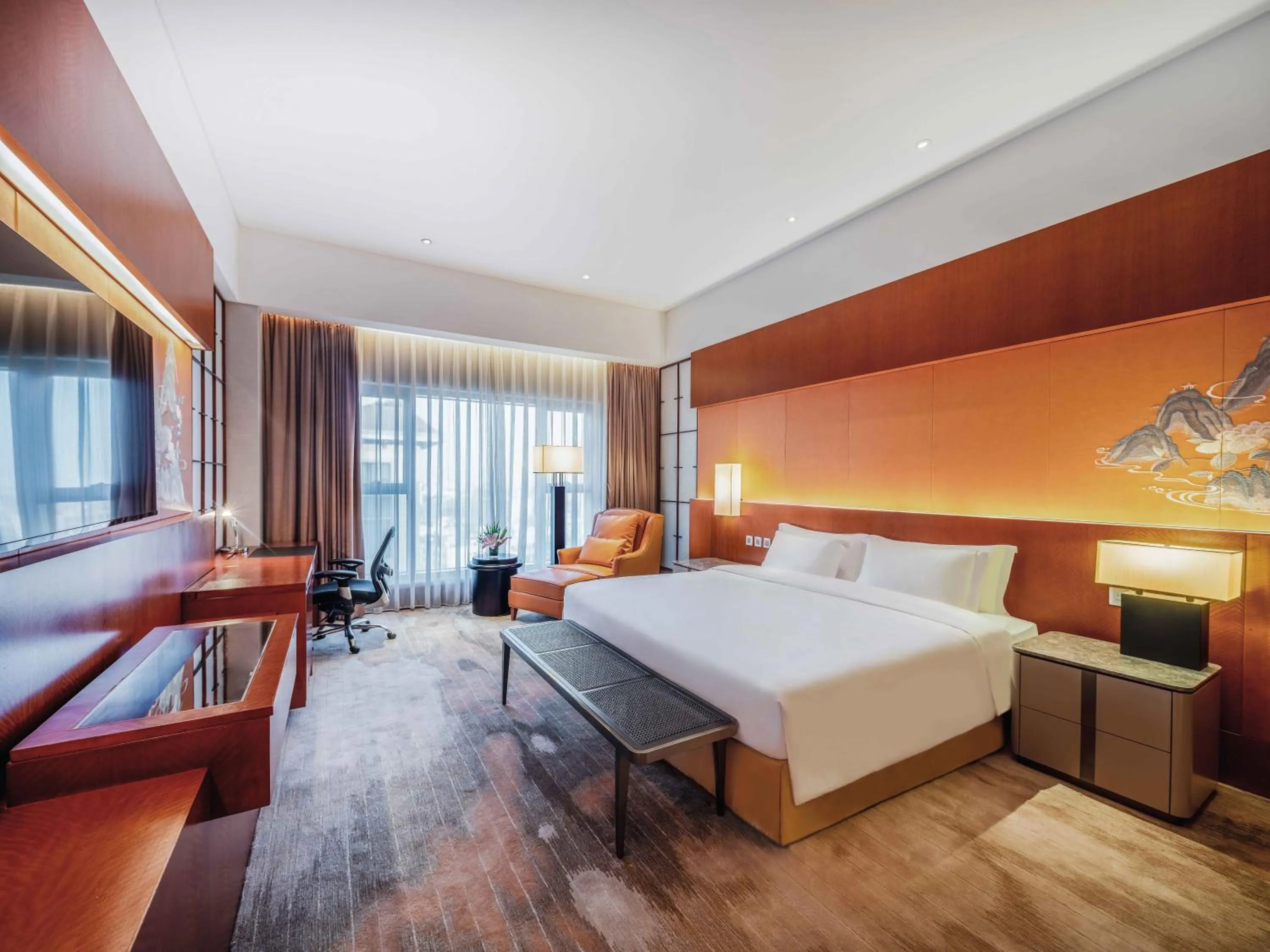 Bedroom, Bed in Marco Polo Jin Jiang