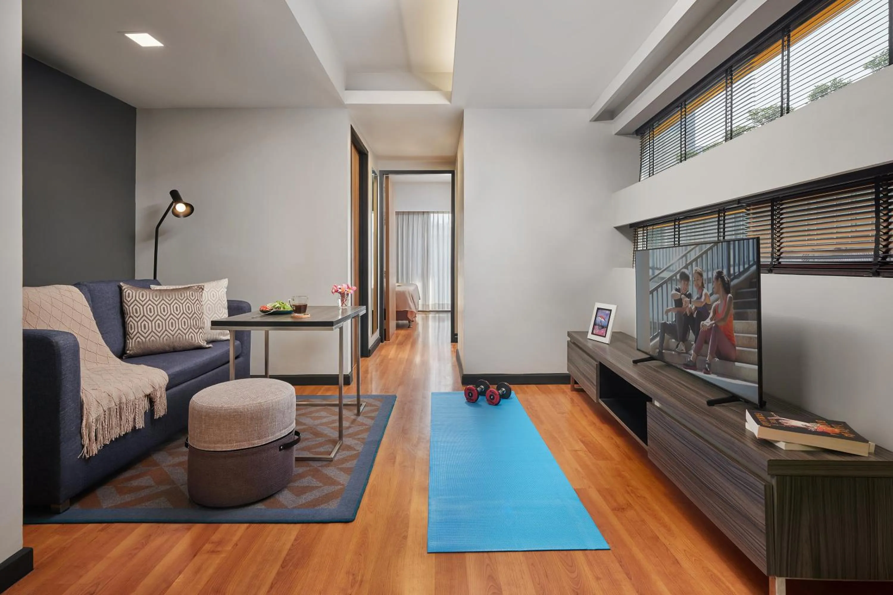 Living room in Citadines Sukhumvit 11 Bangkok