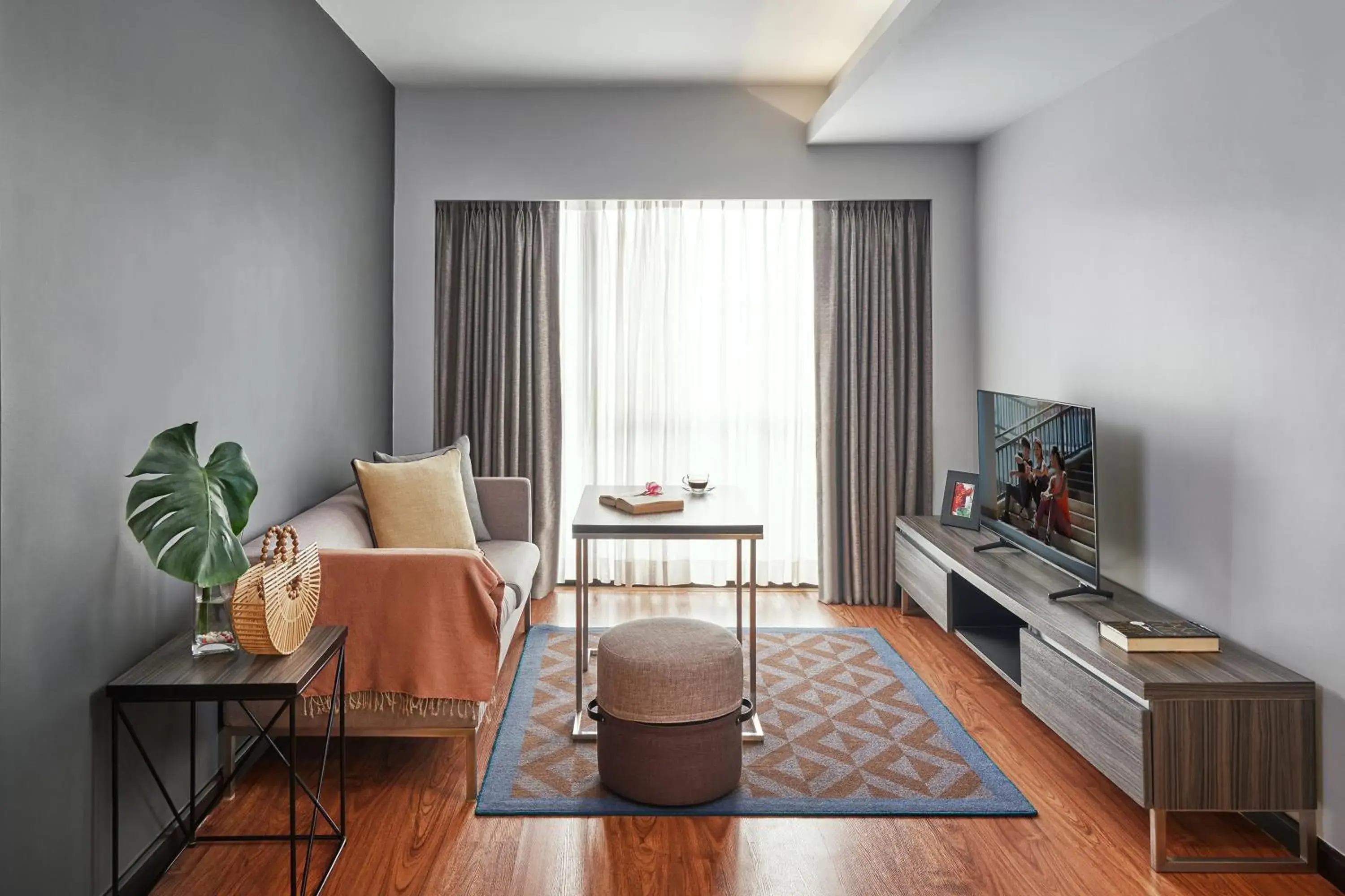 Living room in Citadines Sukhumvit 11 Bangkok Living room in Citadines Sukhumvit 11 Bangkok