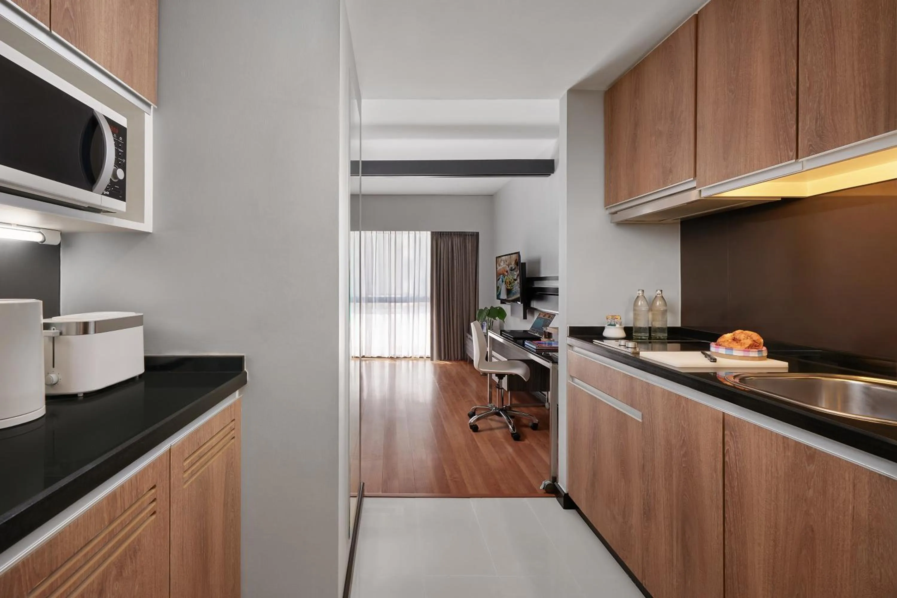 Kitchen or kitchenette in Citadines Sukhumvit 11 Bangkok