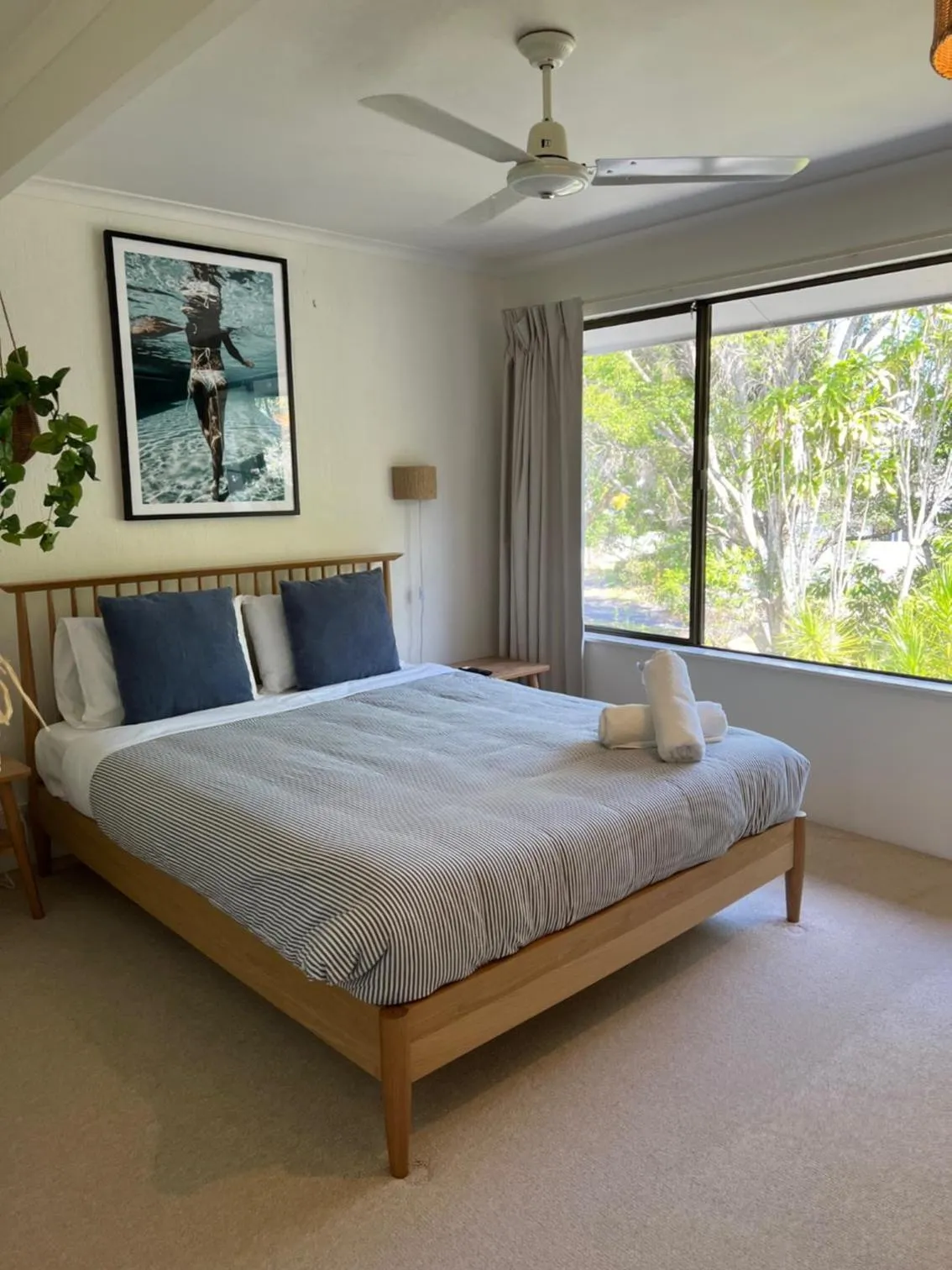 Bed in Nautilus Noosa Resort
