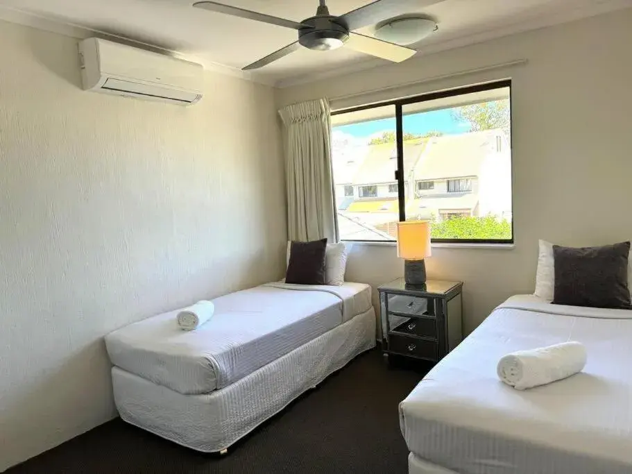 Bed in Nautilus Noosa Resort Bed in Nautilus Noosa Resort