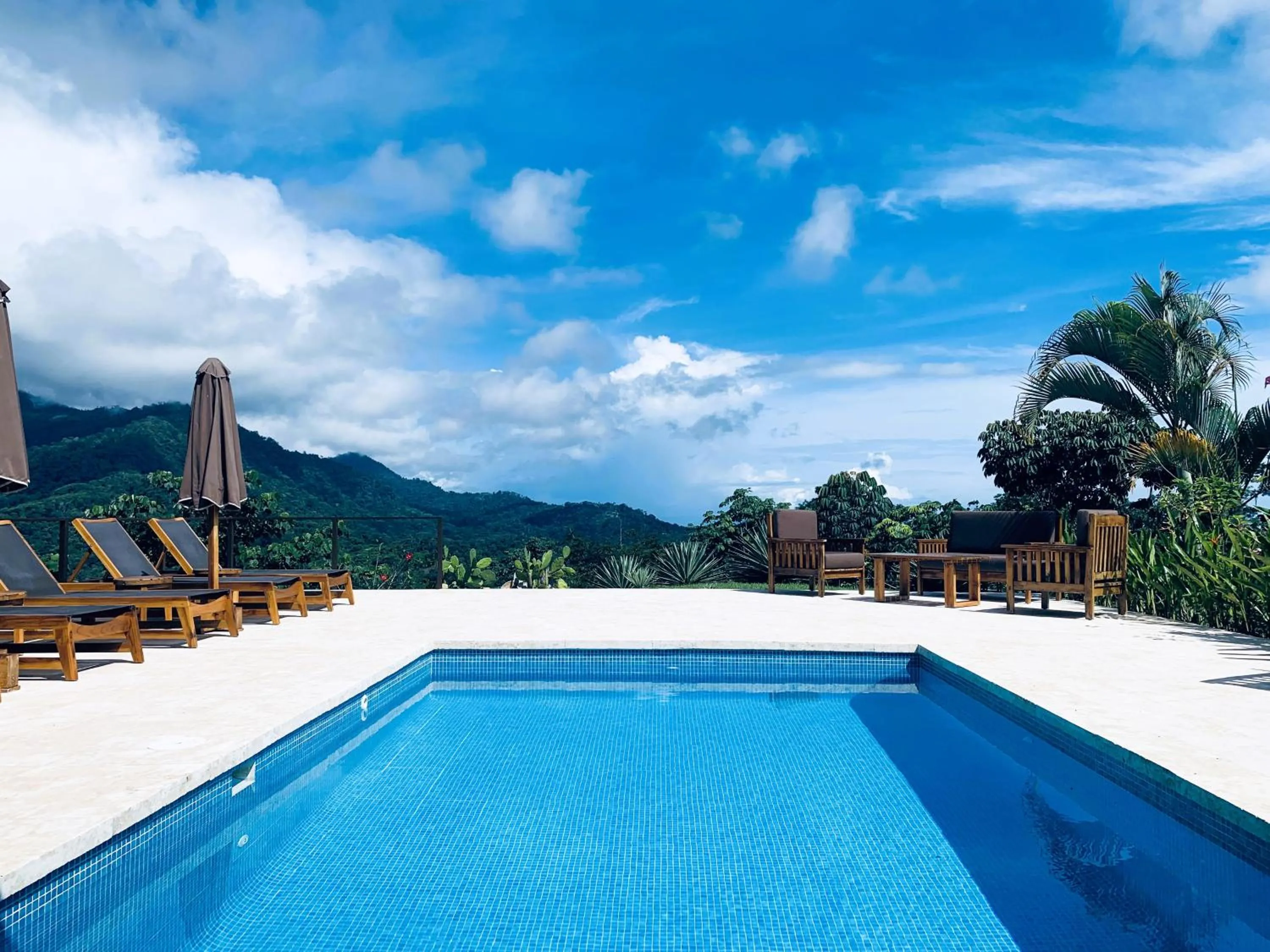 Mountain view in Nature's Edge Boutique Hotel
