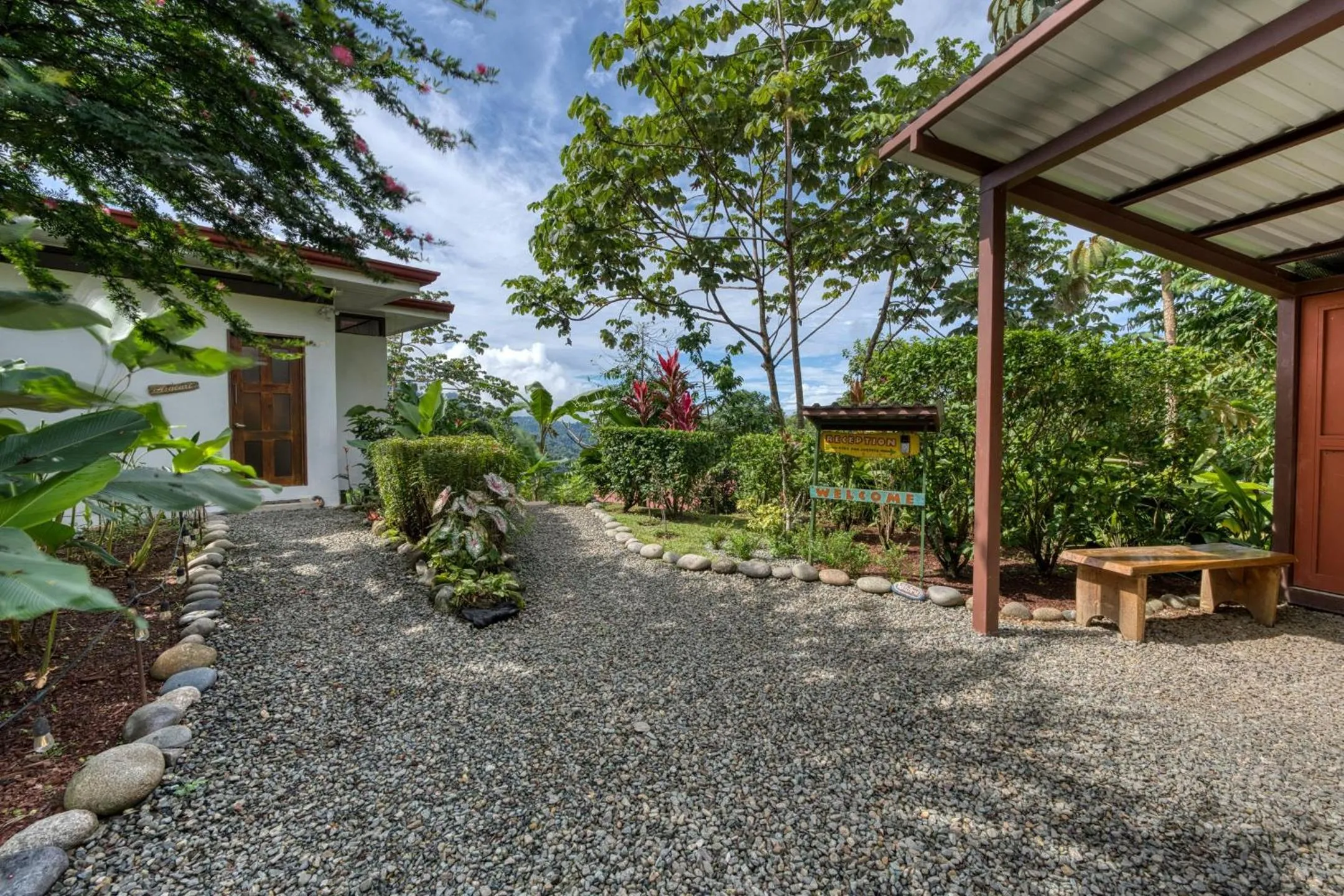 Facade/entrance in Nature's Edge Boutique Hotel