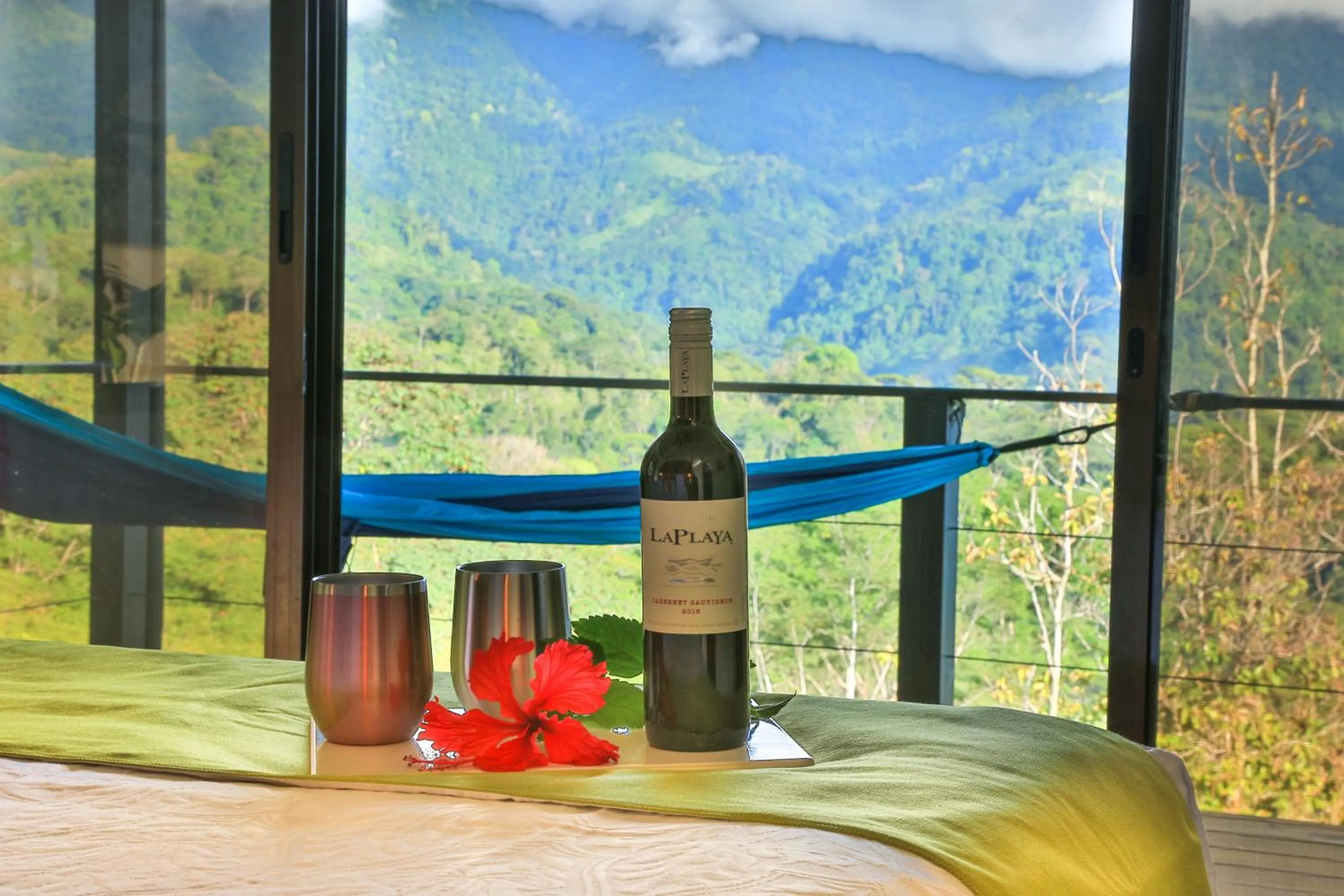 Mountain view in Nature's Edge Boutique Hotel