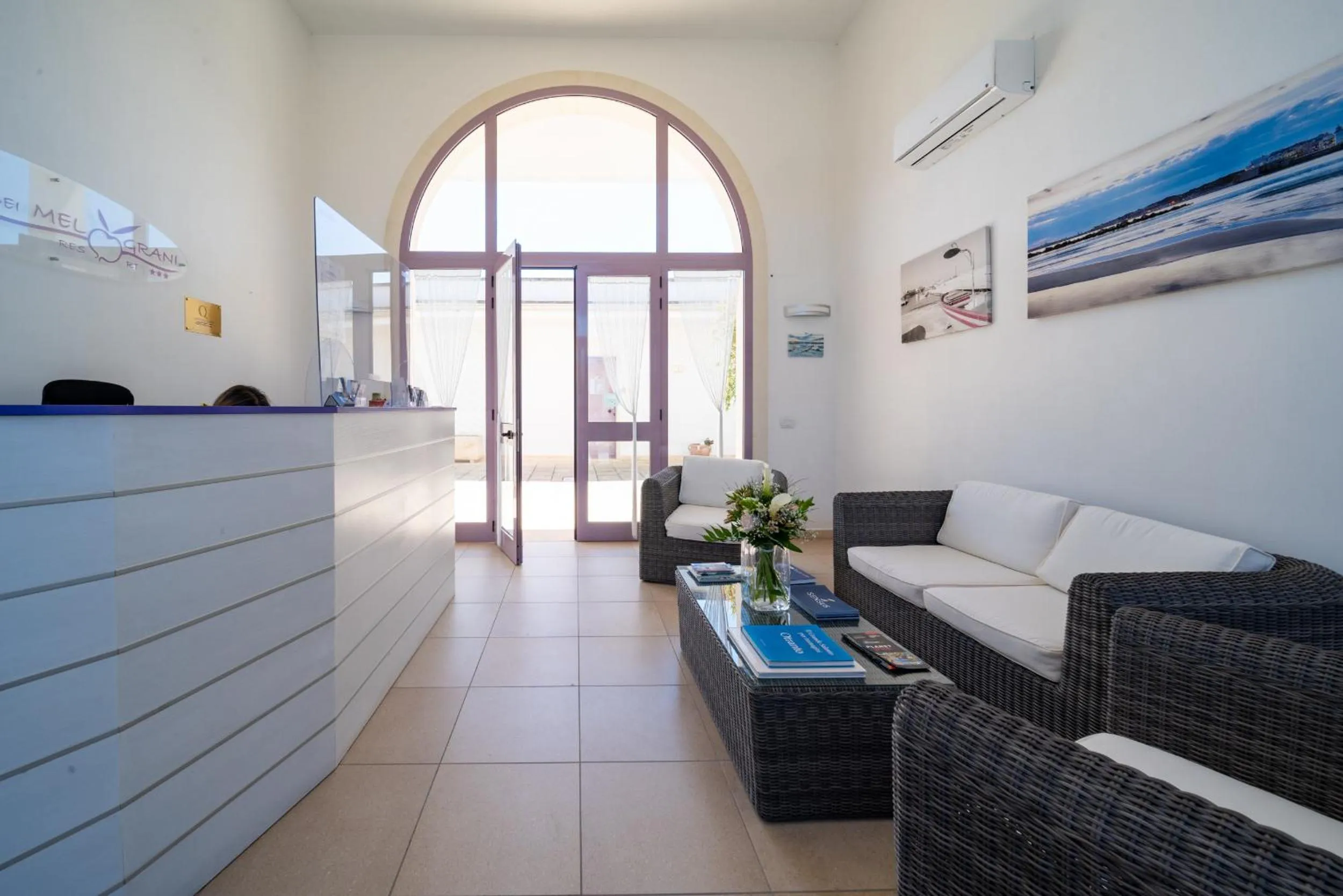Lobby or reception in Corte dei Melograni Hotel Resort