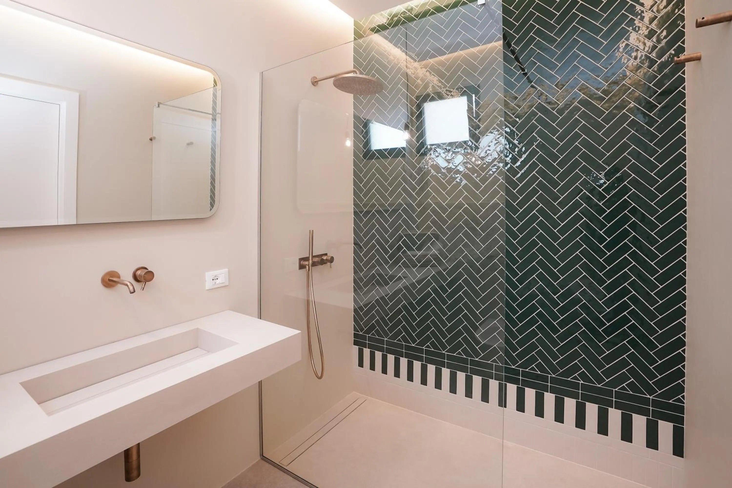 Shower in Corte dei Melograni Hotel Resort