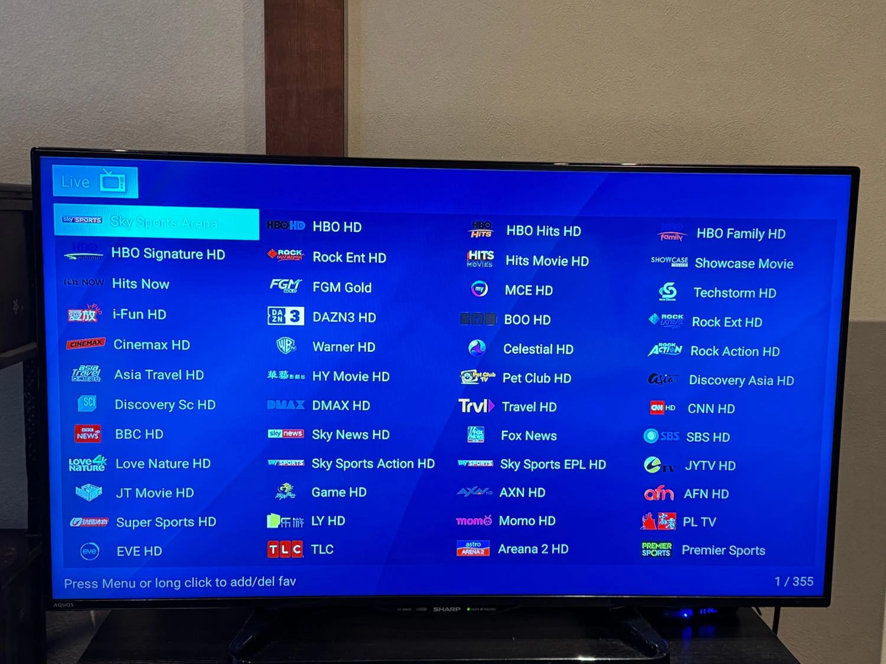 TV and multimedia in EnSe Sanjusangendo Villa