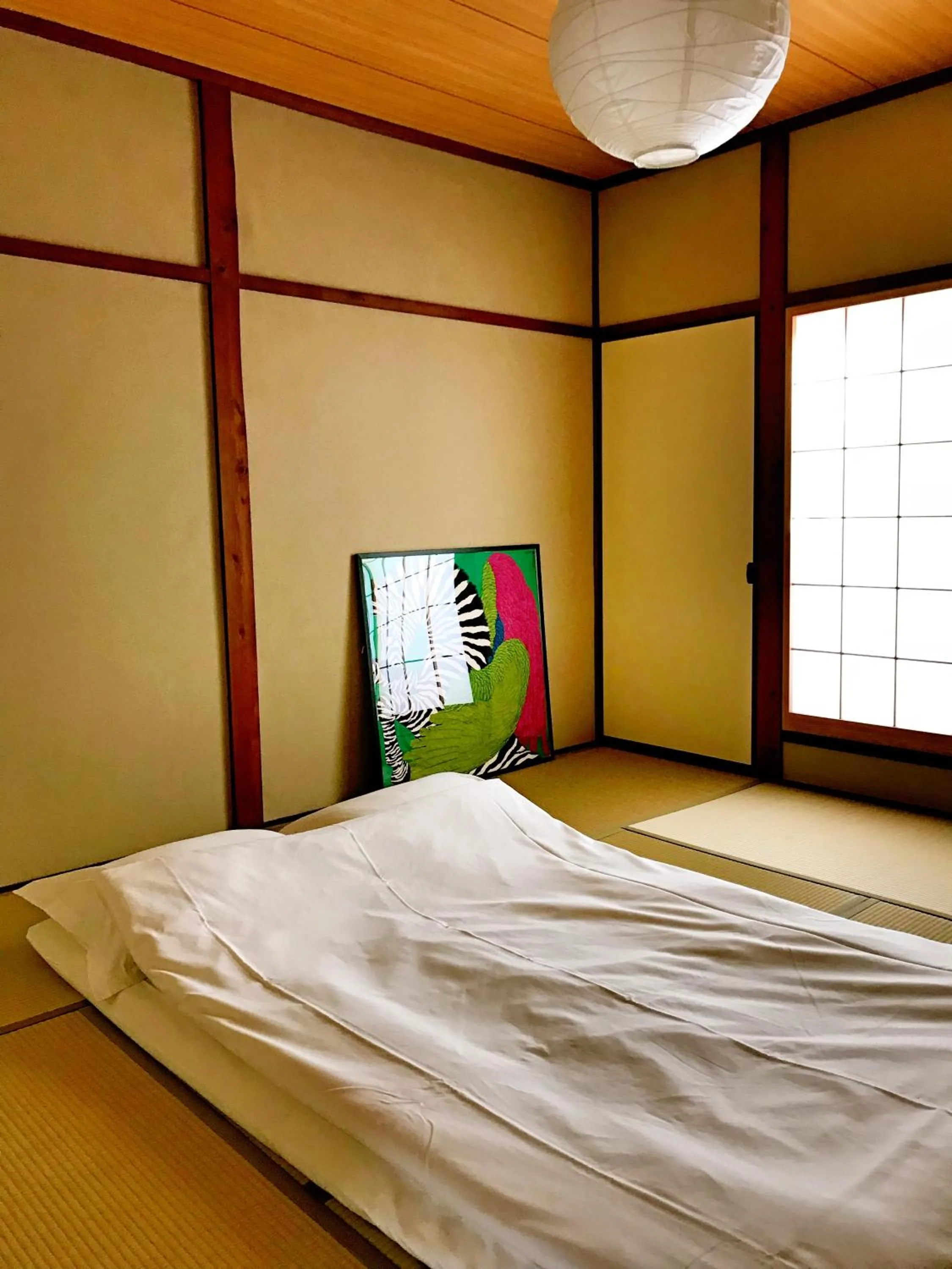 Photo of the whole room, Bed in EnSe Sanjusangendo Villa