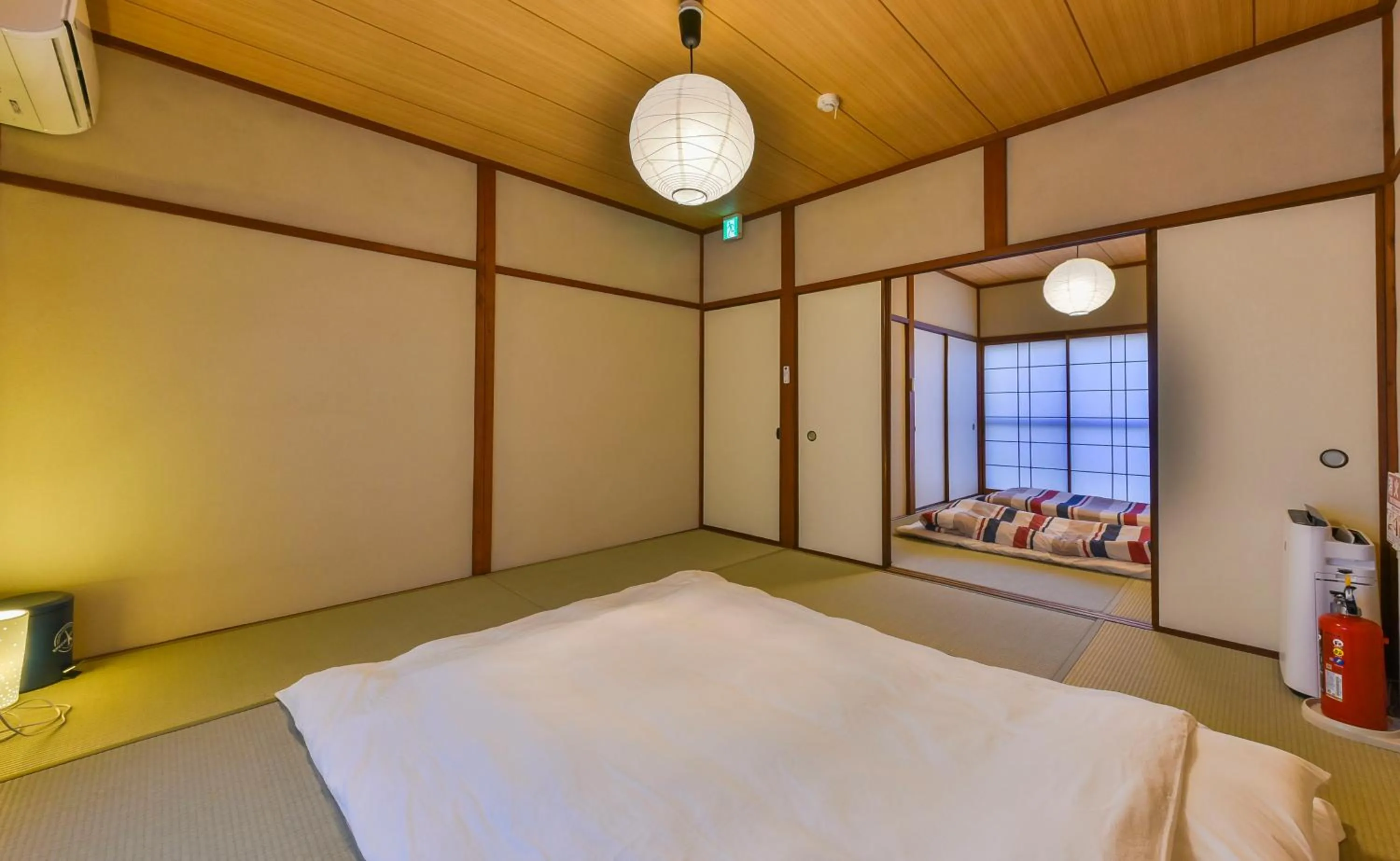 Bedroom, Bed in EnSe Sanjusangendo Villa