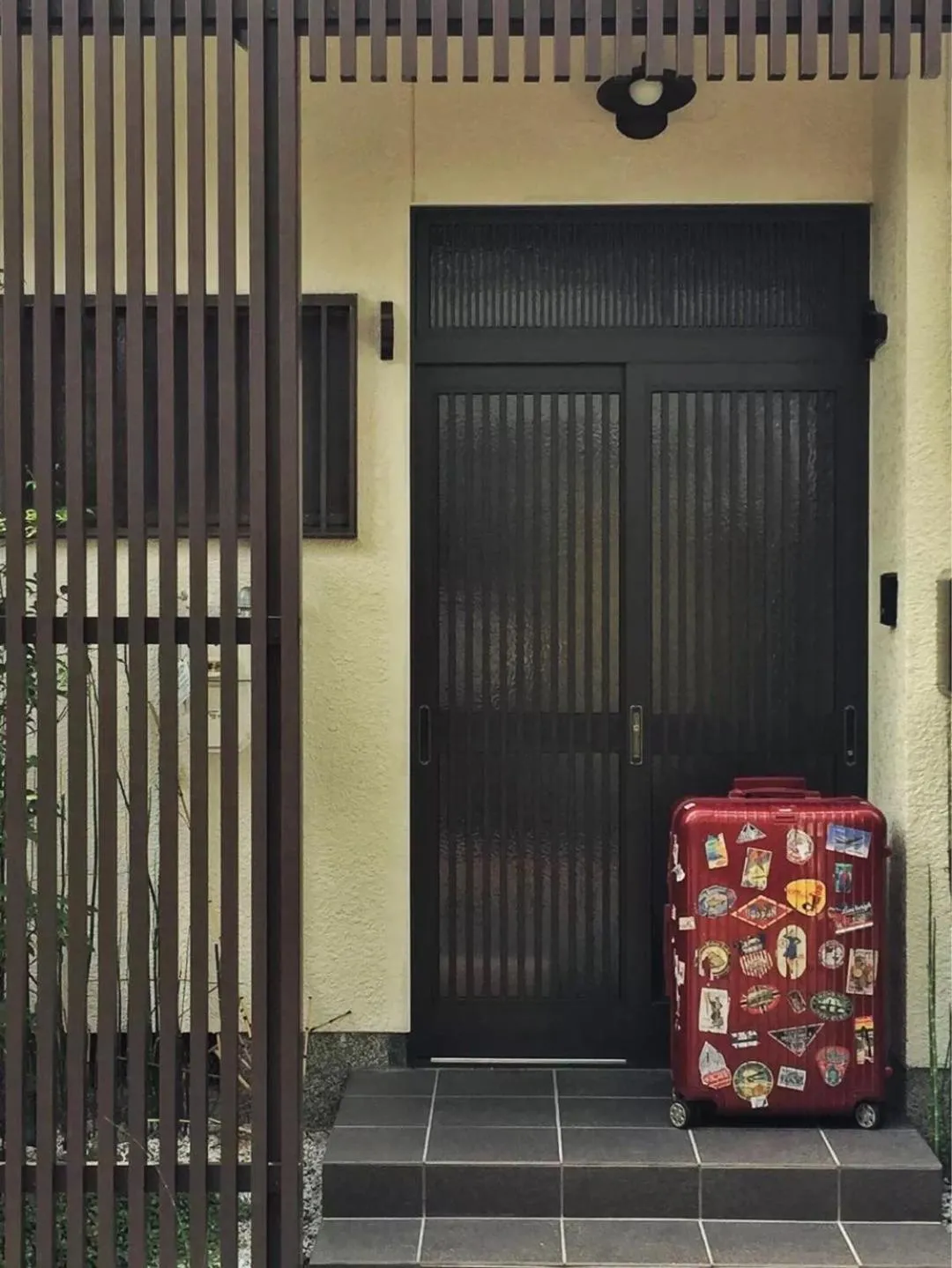 Facade/entrance in EnSe Sanjusangendo Villa