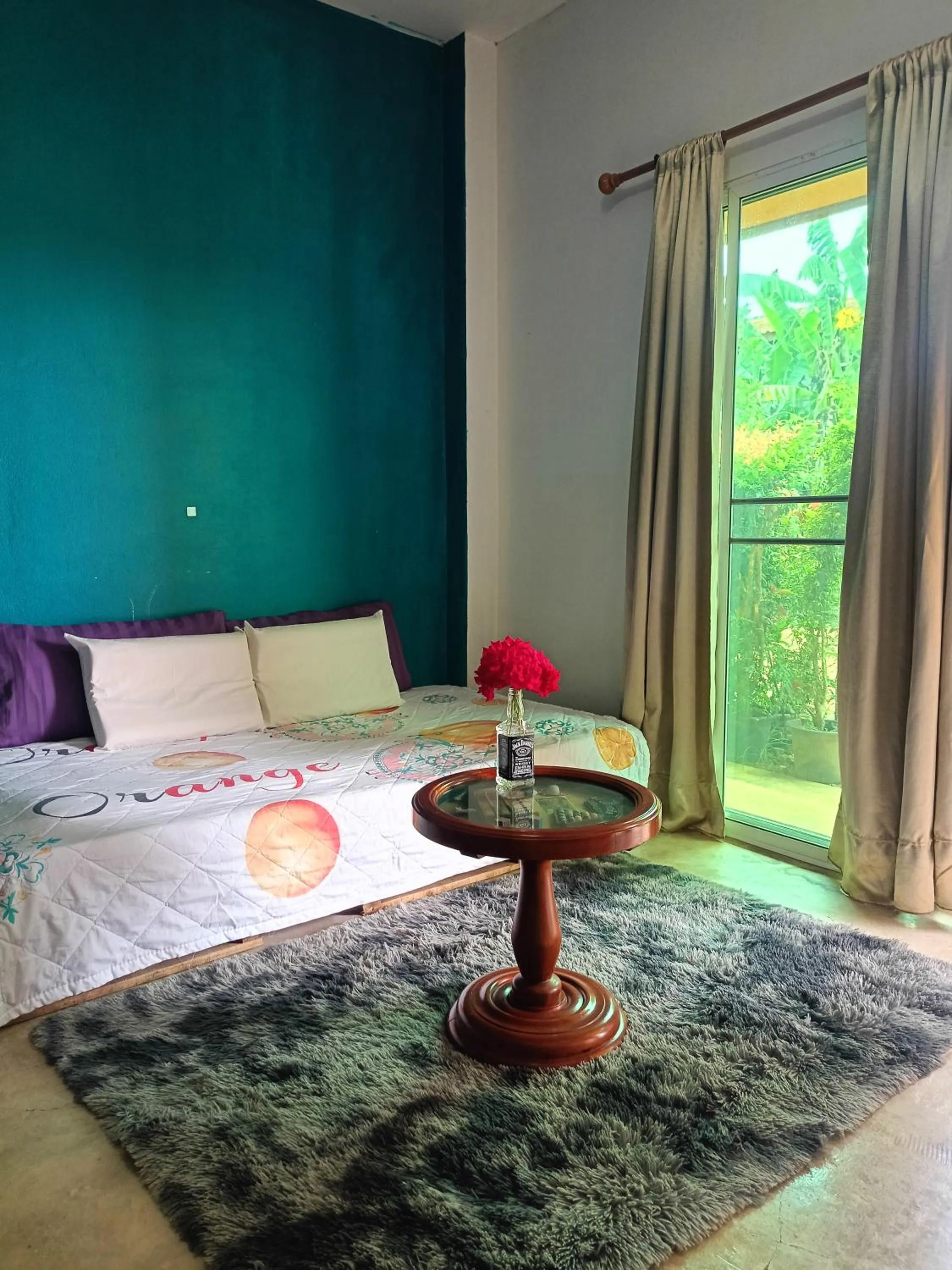 Bed in Six Nature Resort