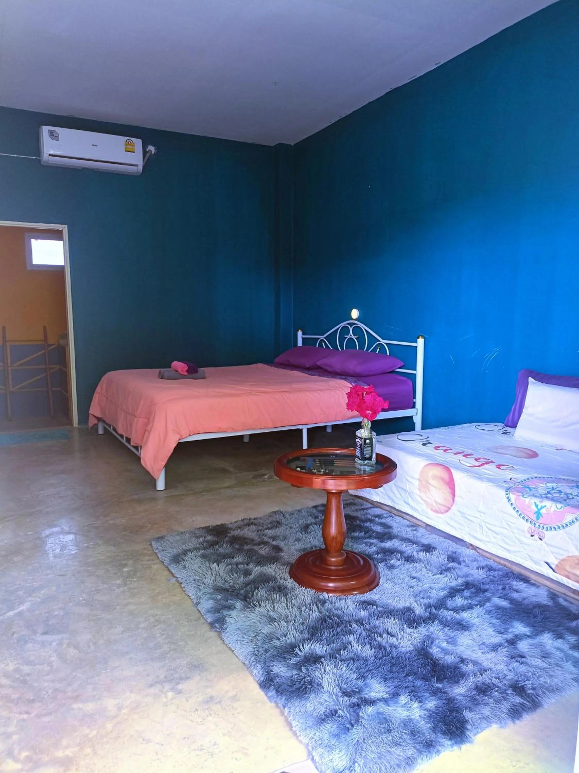 Bed in Six Nature Resort