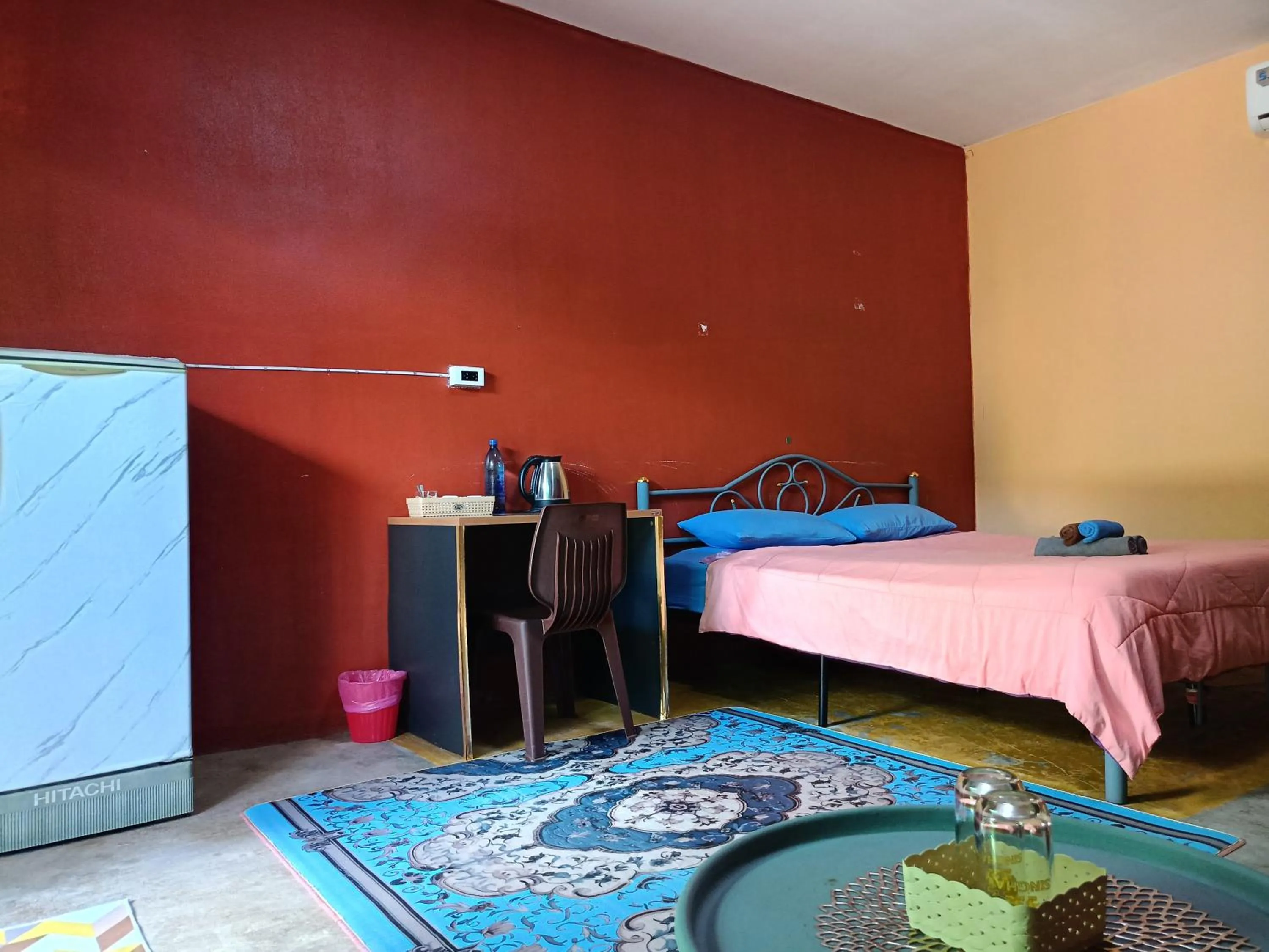 Bed in Six Nature Resort