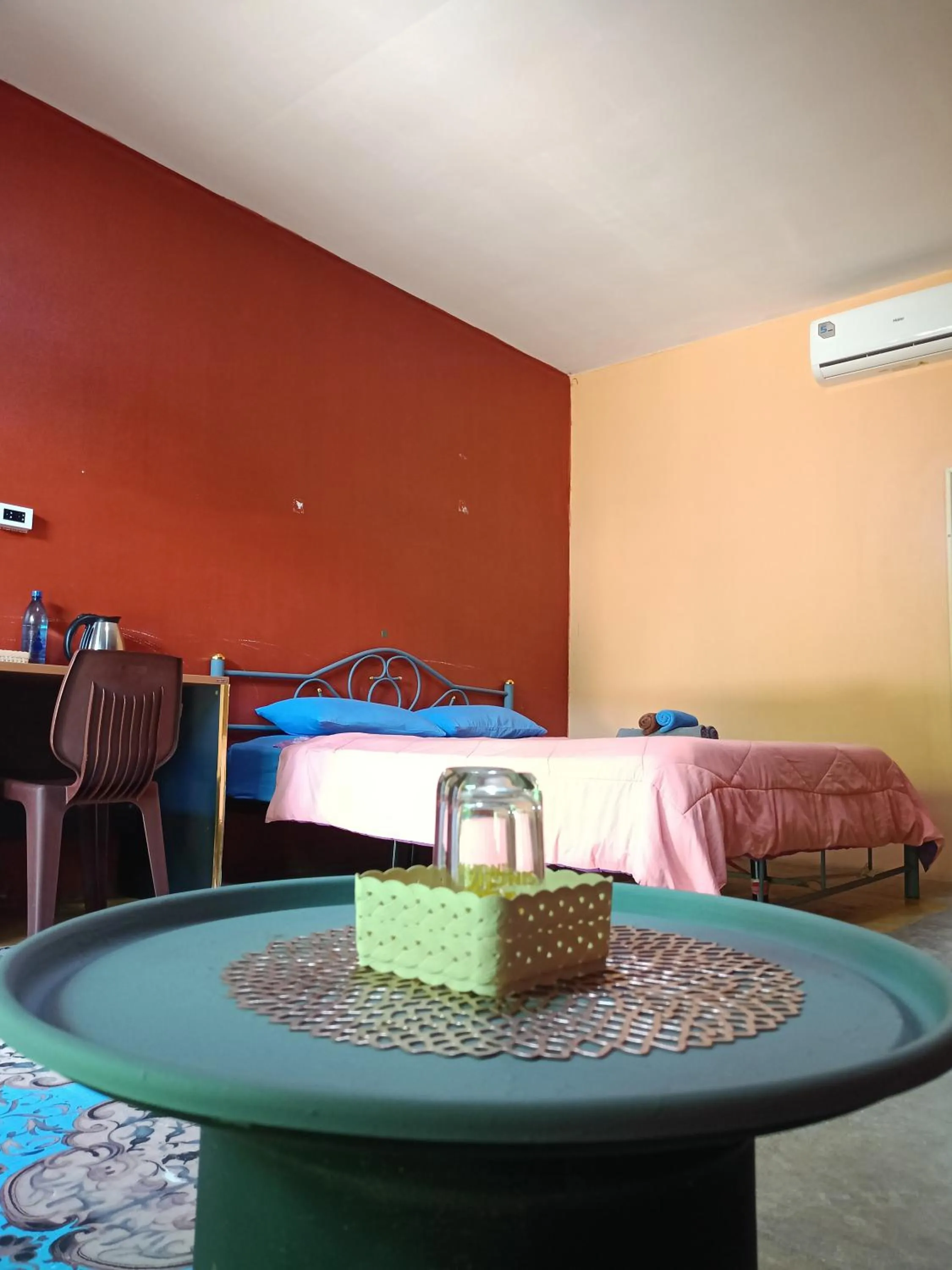 Bed in Six Nature Resort