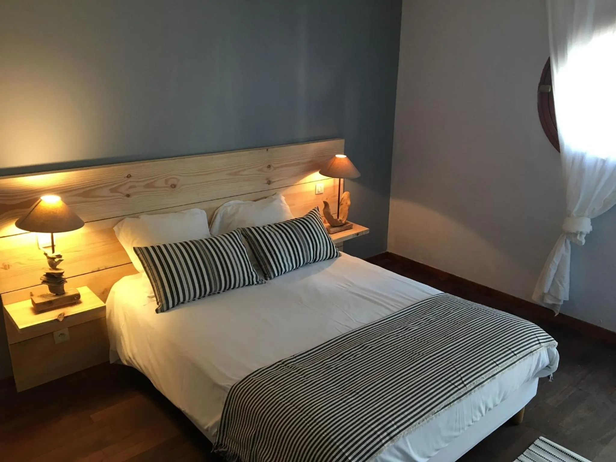 Bed in Le Pavillon Bleu