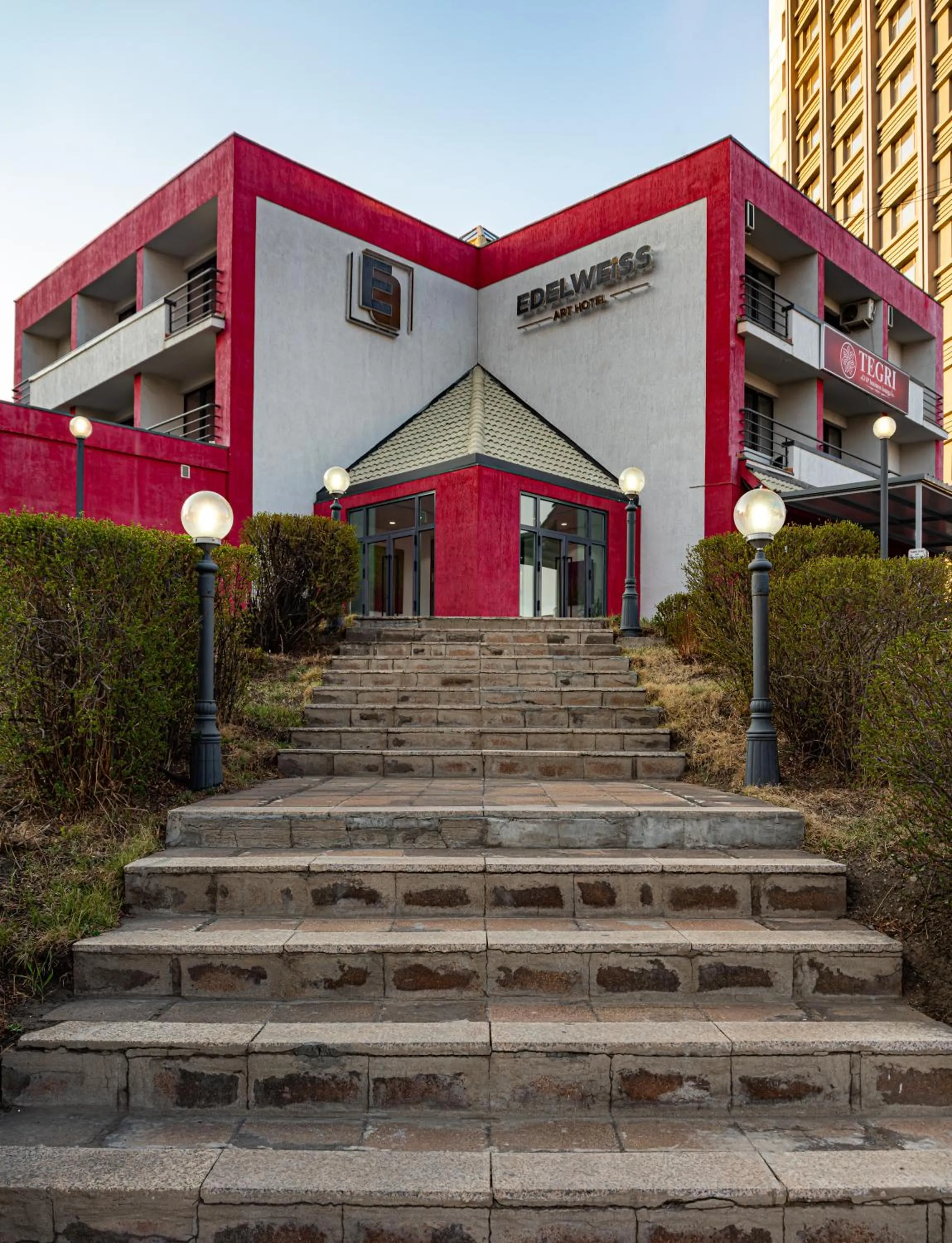 Property building in Edelweiss Art Hotel