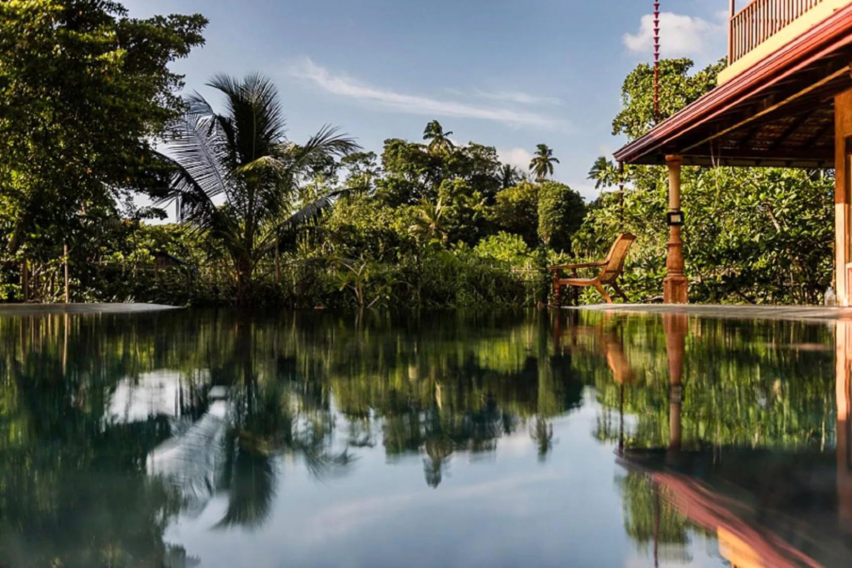 Pool view in D Canal House