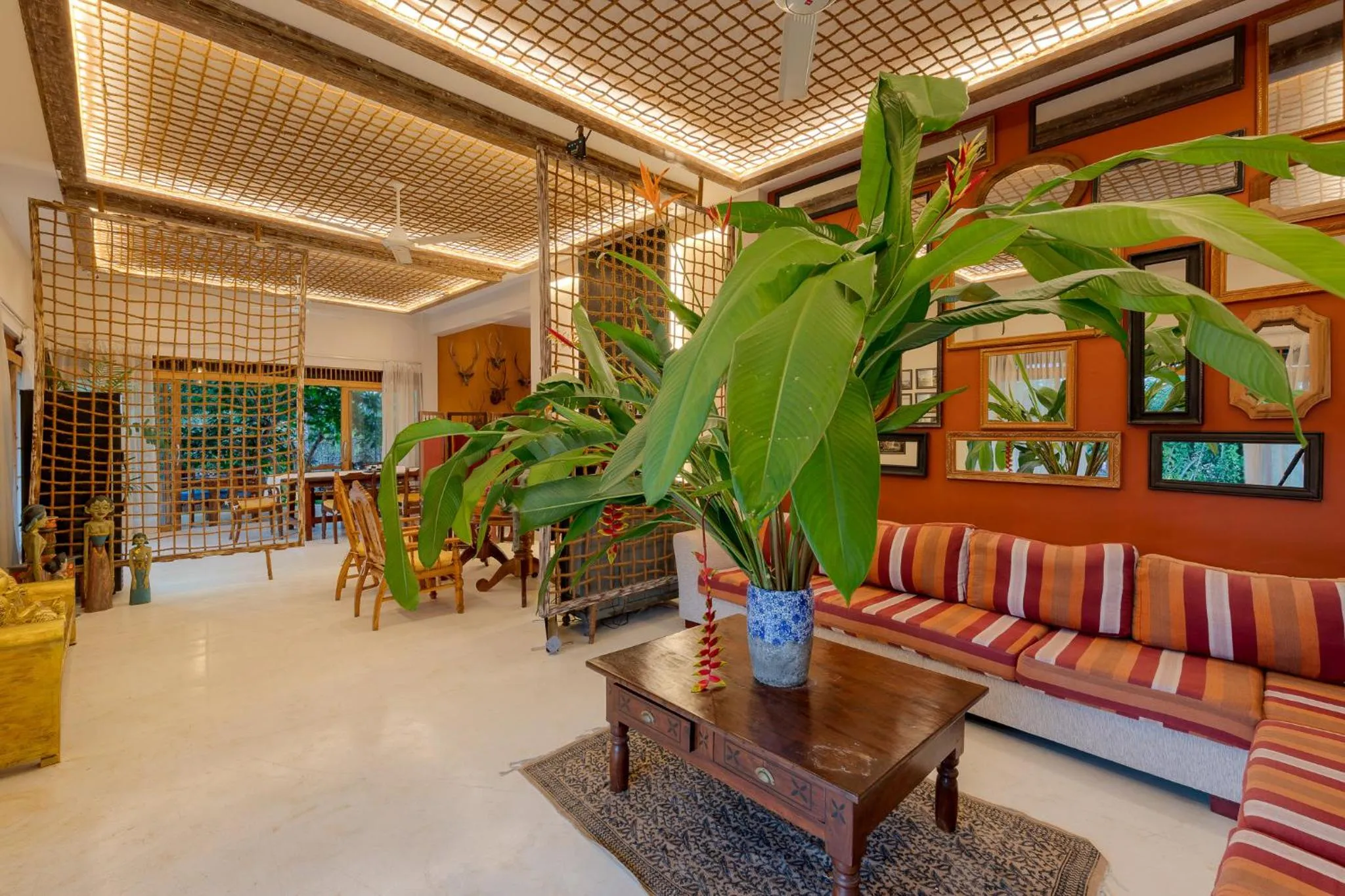 Living room in D Canal House