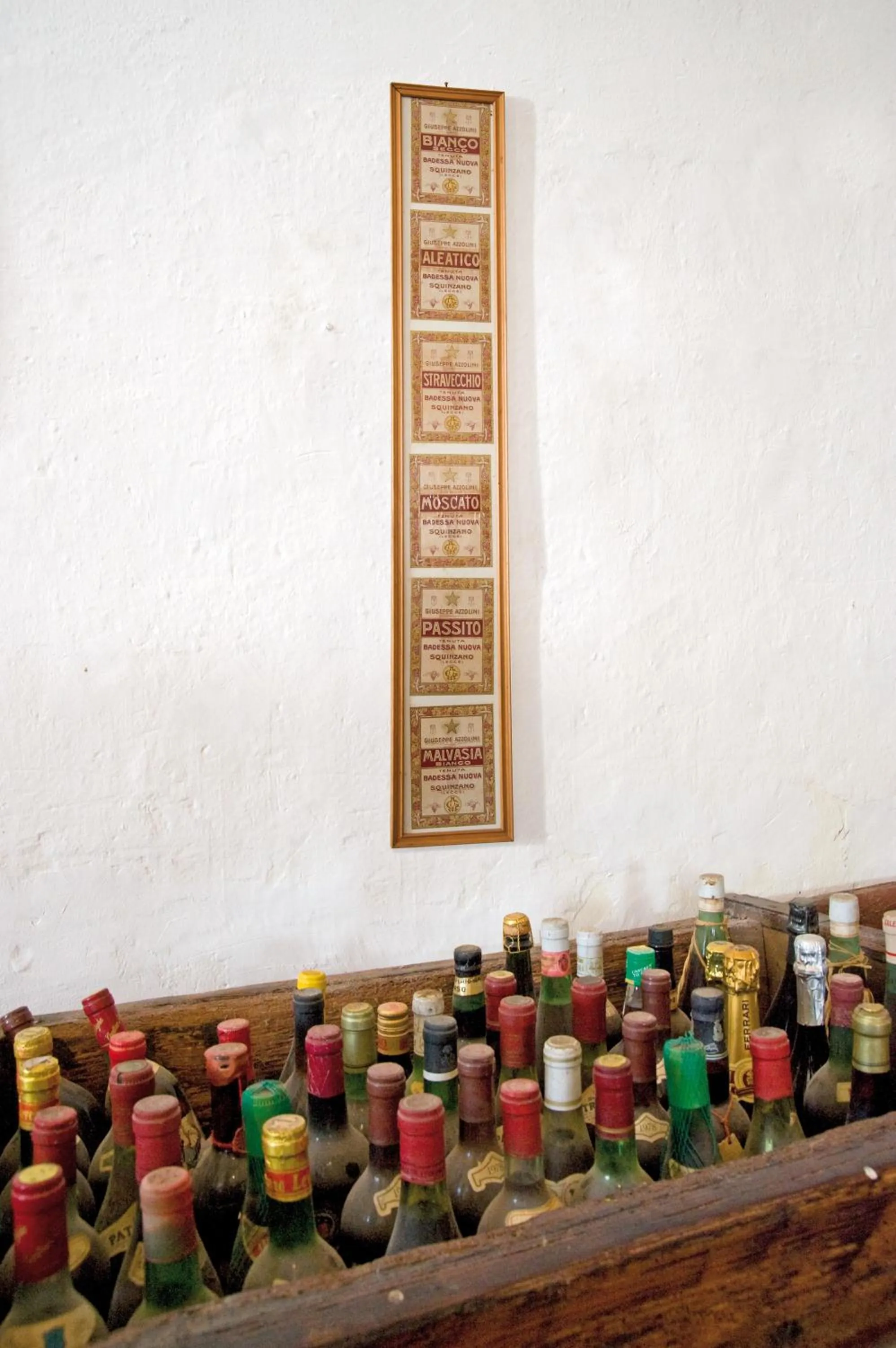 Decorative detail in Tenuta Badessa