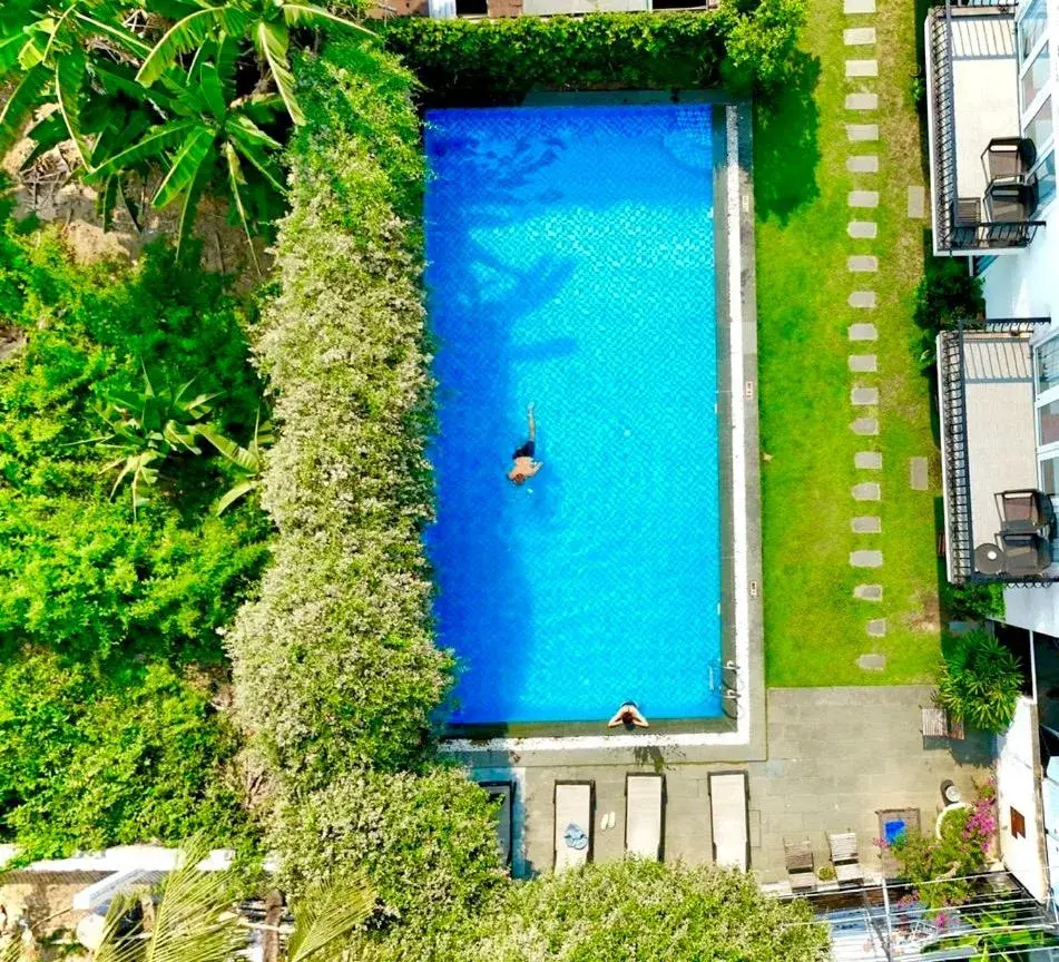 Bird's eye view in Hoi An Sunny Pool Villa Bird's eye view in Hoi An Sunny Pool Villa