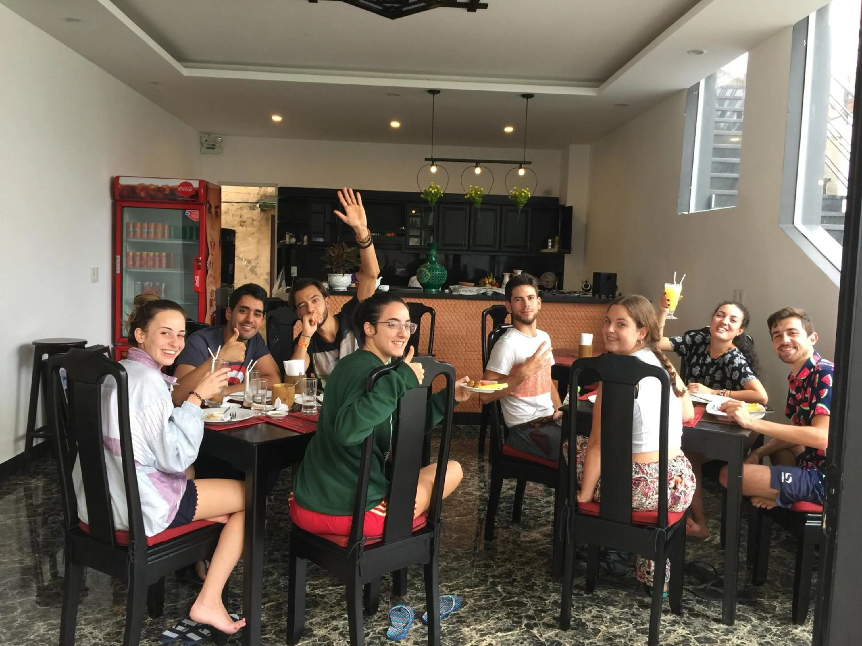 Asian breakfast in Hoi An Sunny Pool Villa