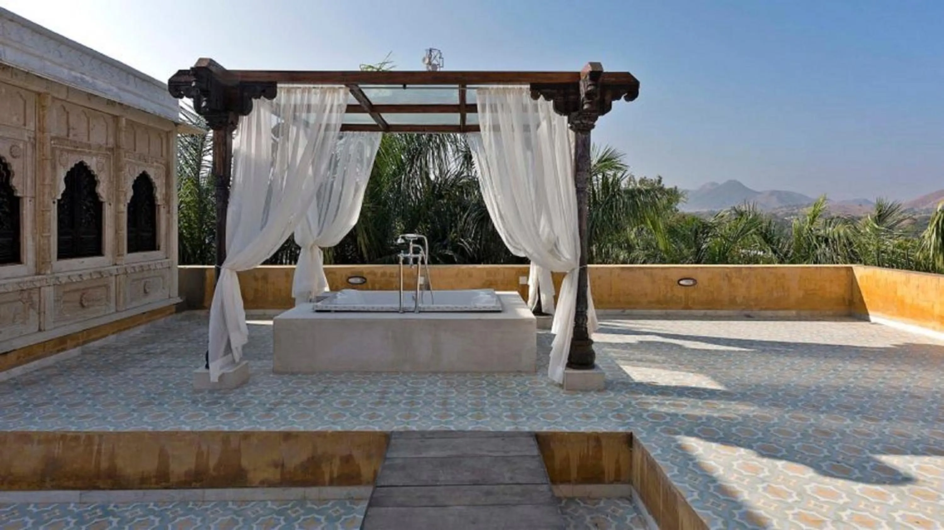 Area and facilities in Gogunda Palace